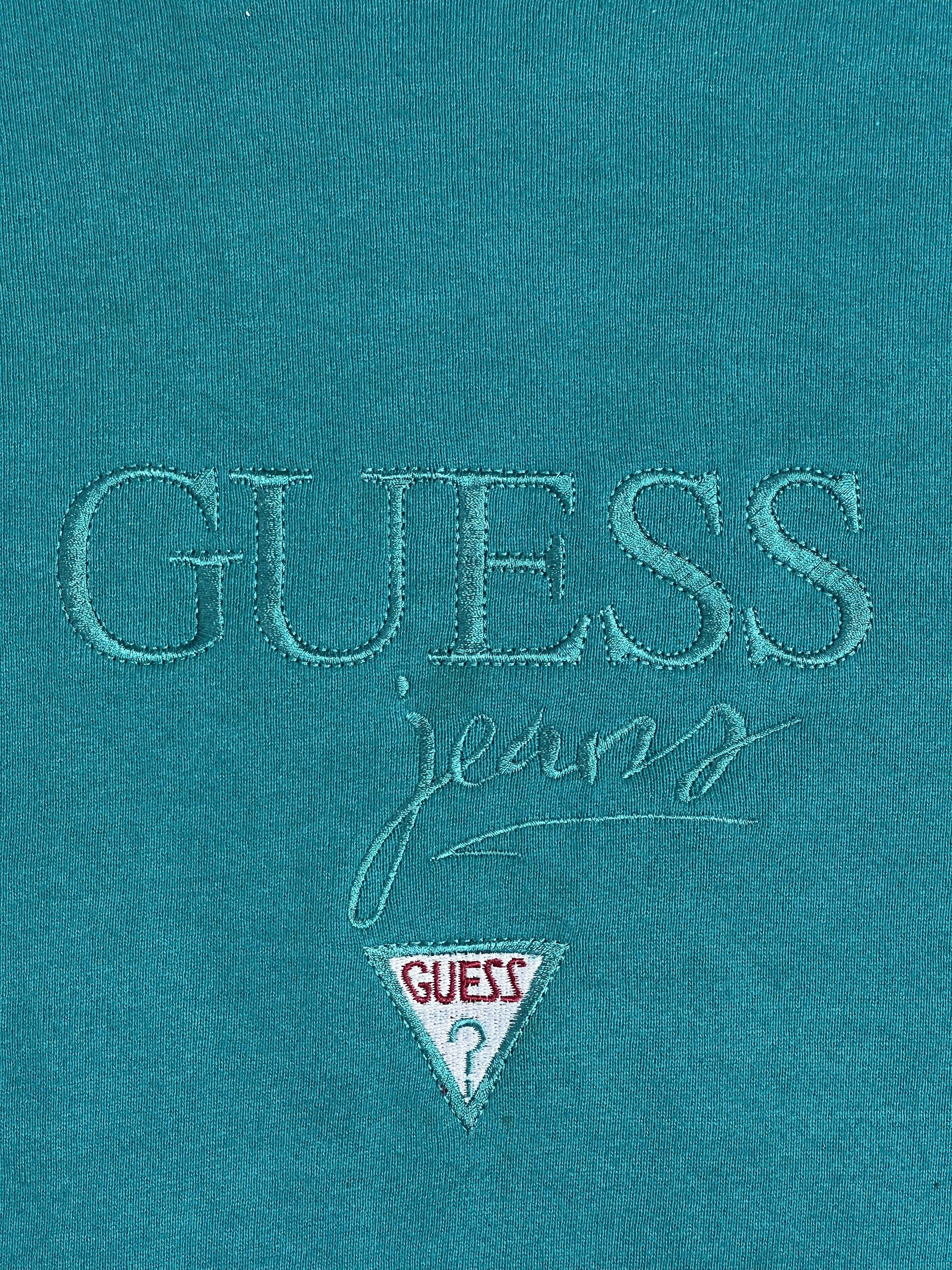 Guess Vtg 90s Guess Jeans Embroidered Box Logo (L) GTMD681 Size US L / EU 52-54 / 3 - 2 Thumbnail