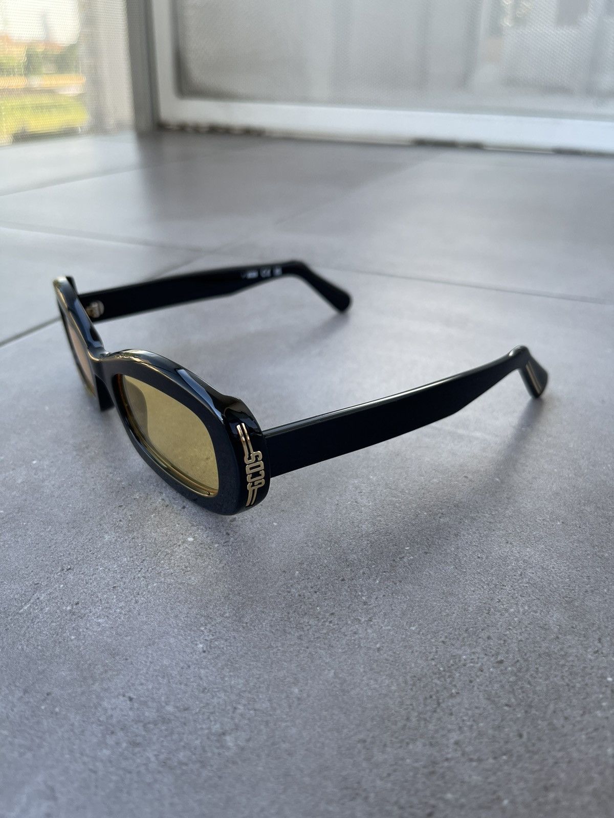 GCDS !DS! SS23 GCDS GD0027 01E Oval Black Sunglasses Size ONE SIZE - 10 Thumbnail