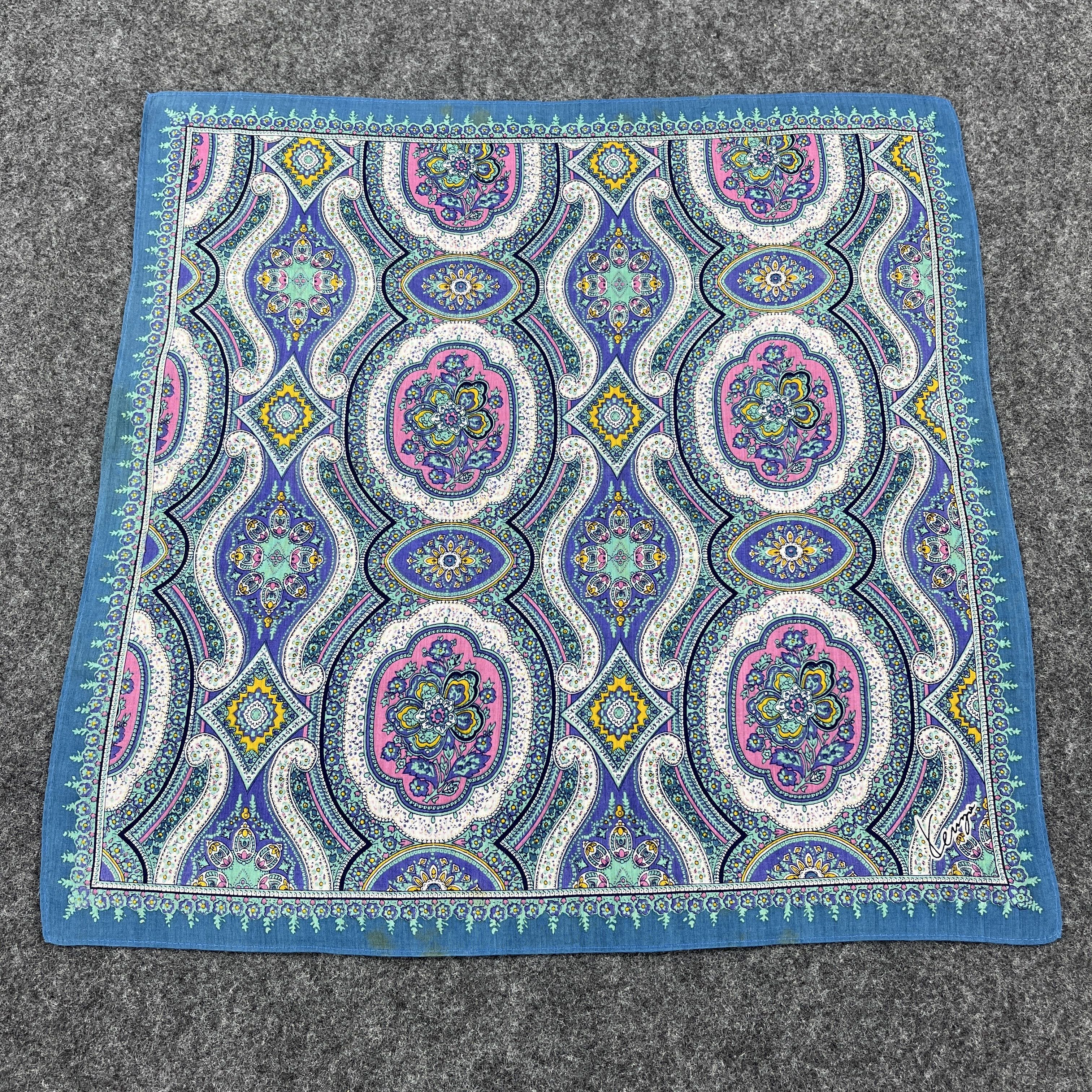 Kenzo Kenzo Handkerchief / Bandana / Neckerchief / Headscarf B310 Size ONE SIZE - 8 Thumbnail