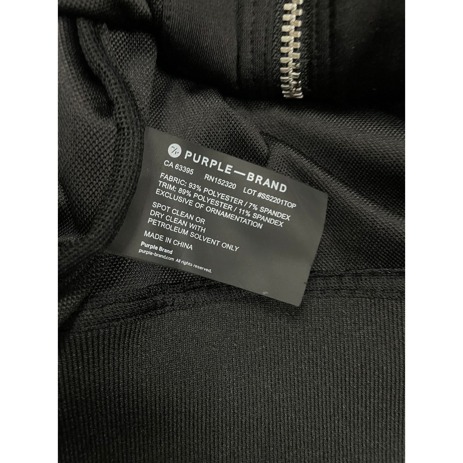 Purple Purple Brand Track Jacket Black Gold Used Medium Size US M / EU 48-50 / 2 - 3 Thumbnail
