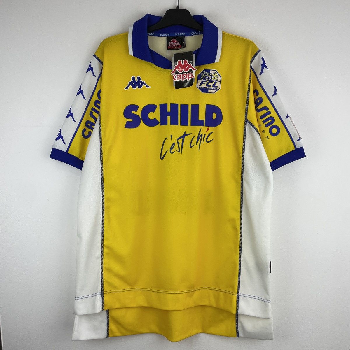 Kappa Vintage FC Luzern Kappa Melchior Arnold Away Jersey 2000/01 Size US L / EU 52-54 / 3 - 2 Thumbnail