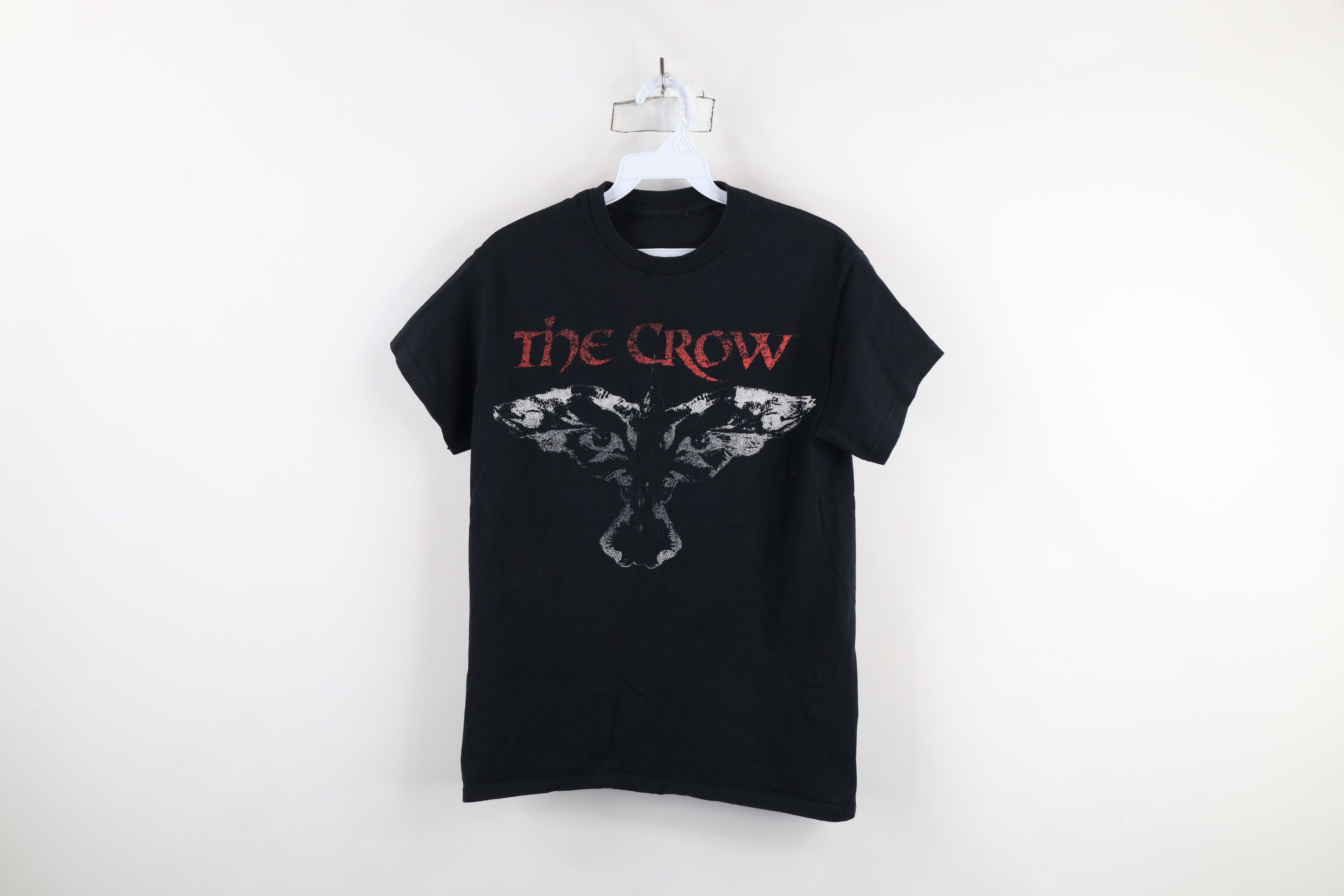 Vintage Retro Y2K The Crow Movie Believe In Angels T-Shirt Black Size S / US 4 / IT 40 - 1 Thumbnail