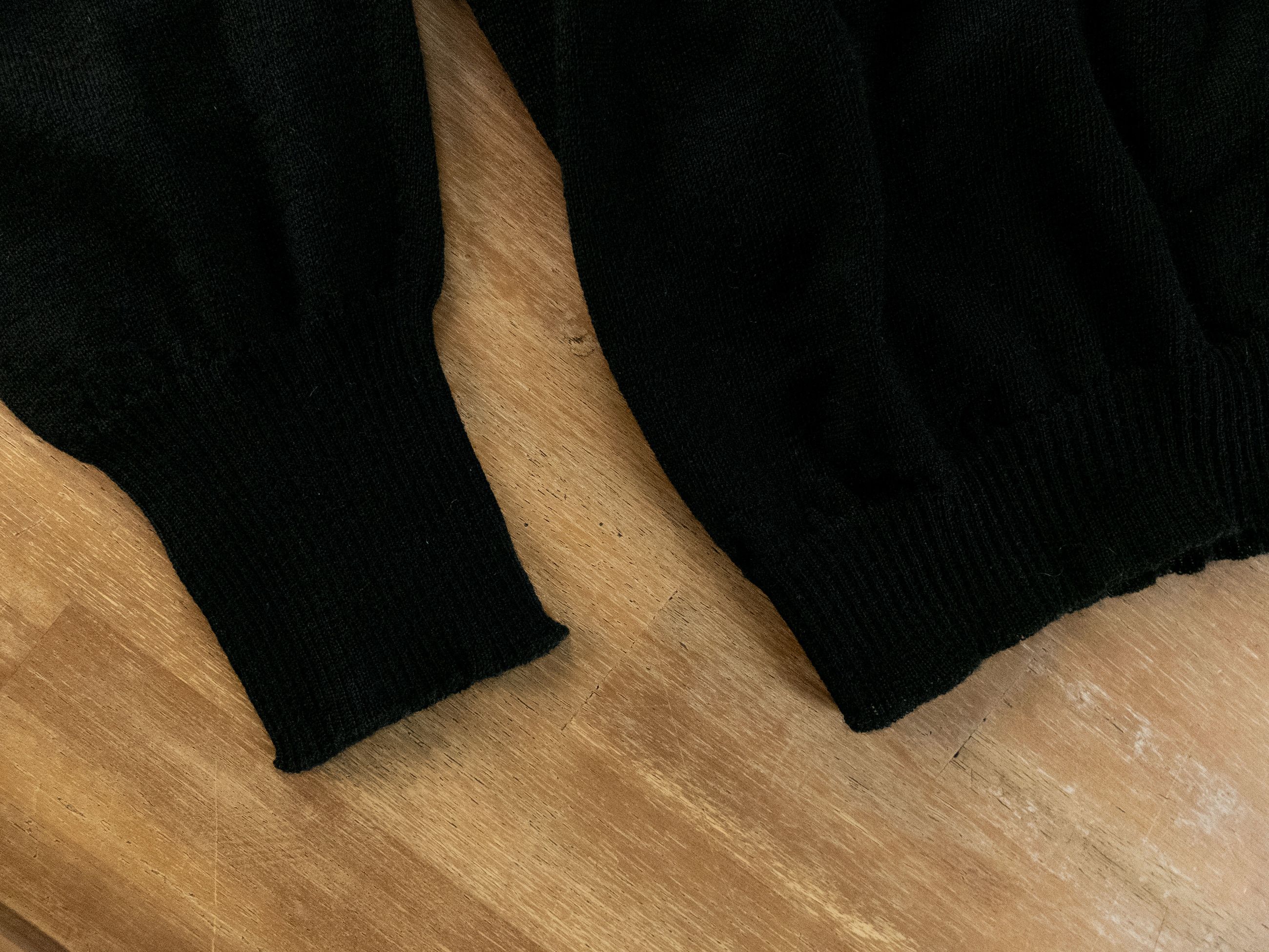 Rick Owens RICK OWENS black hooded oversized wool sweater Medium Size US M / EU 48-50 / 2 - 8 Thumbnail