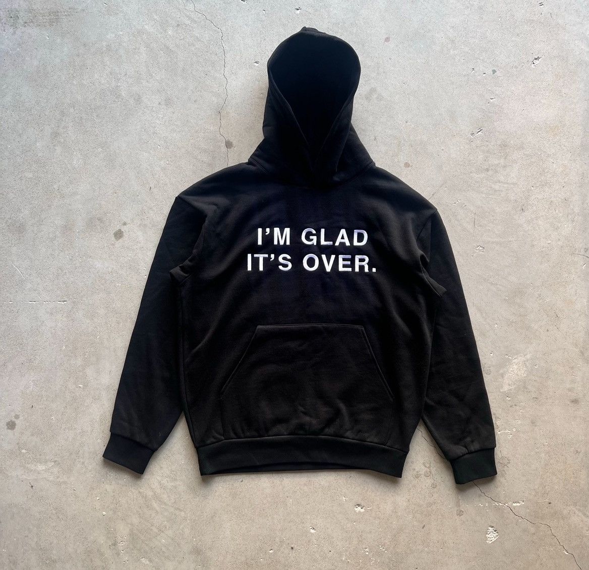 Other Im Glad Its Over Hoodie Embroidered Size US S / EU 44-46 / 1 - 1 Thumbnail