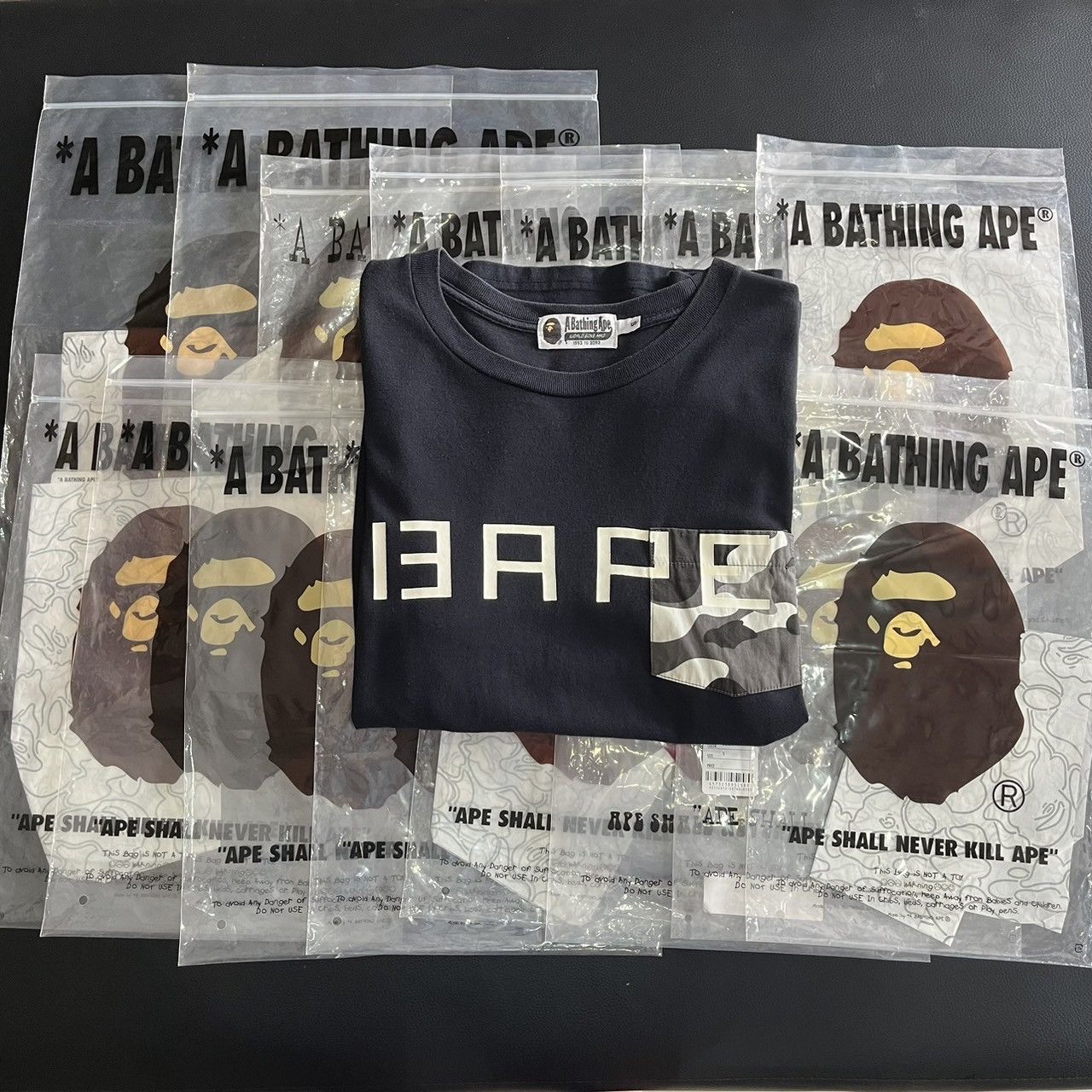 Bape bape camo pocket tee Size US S / EU 44-46 / 1 - 5 Thumbnail