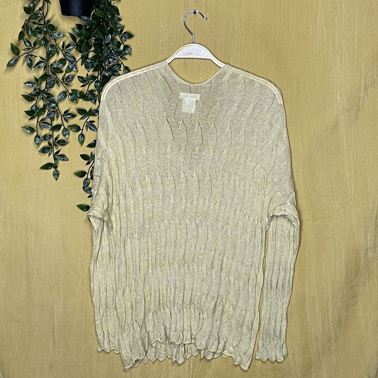Issey Miyake Plantation Issey Miyake Mesh Cardigan Size M / US 6-8 / IT 42-44 - 2 Thumbnail