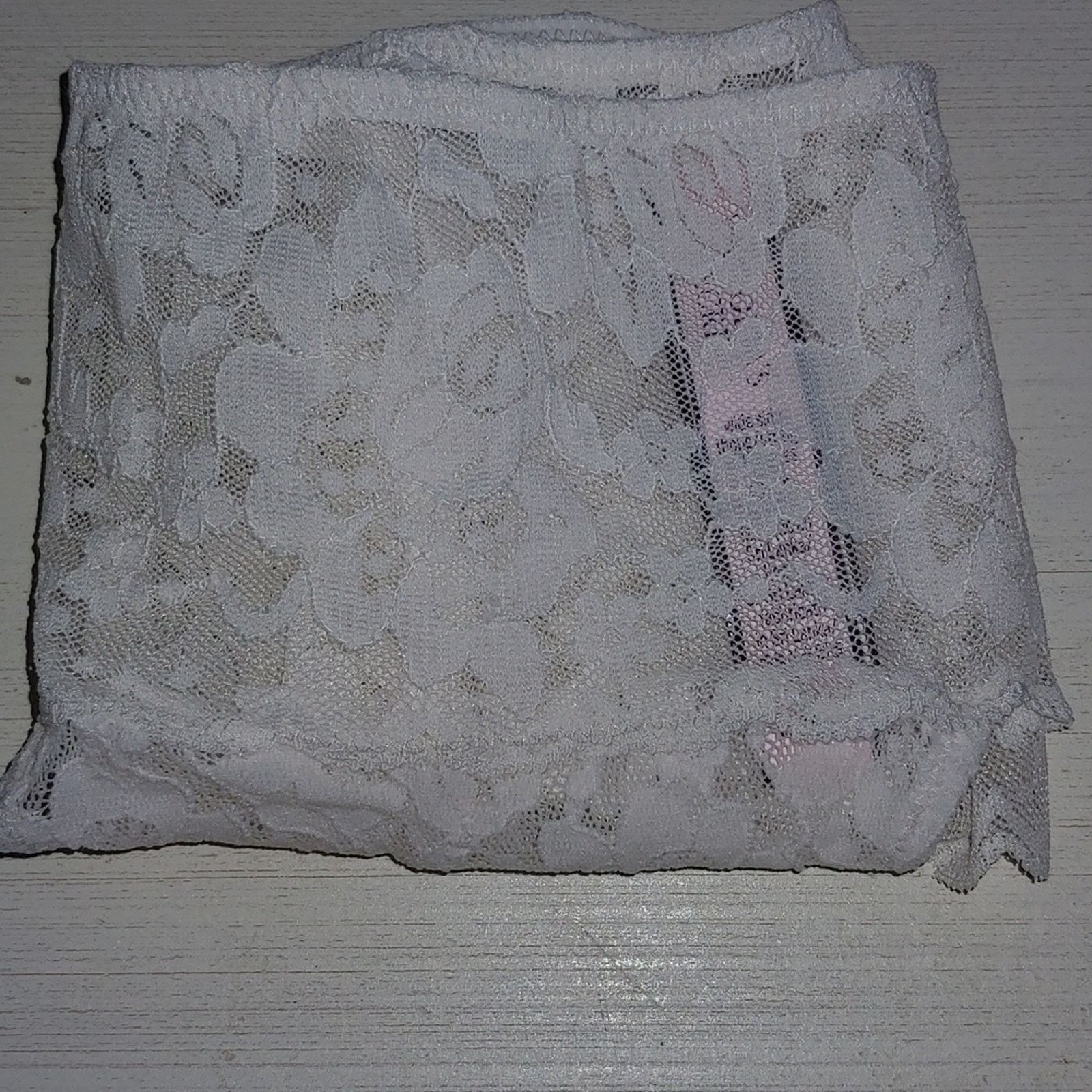 Victoria's Secret Victoria’s Secret Dream Angels White Lace Thong Rhinestones Size ONE SIZE - 12 Thumbnail