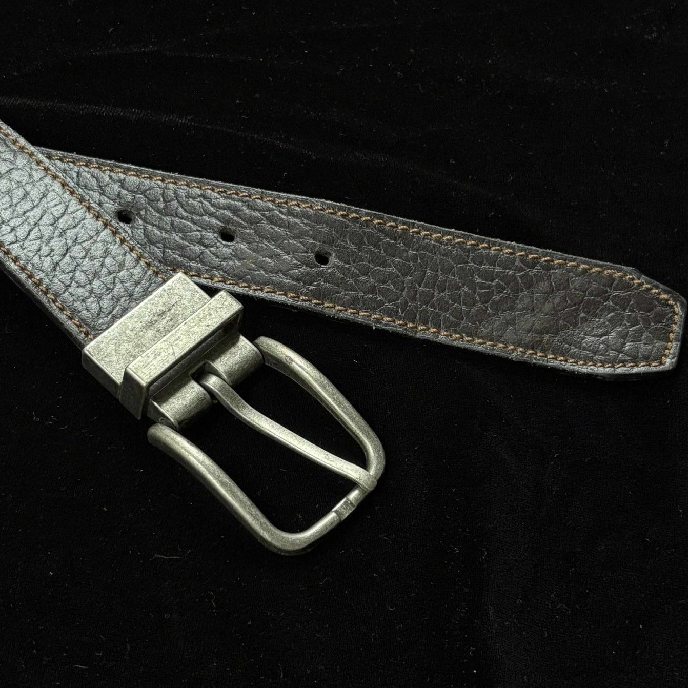 Other Black & Silver Men's Belt Size ONE SIZE - 4 Thumbnail
