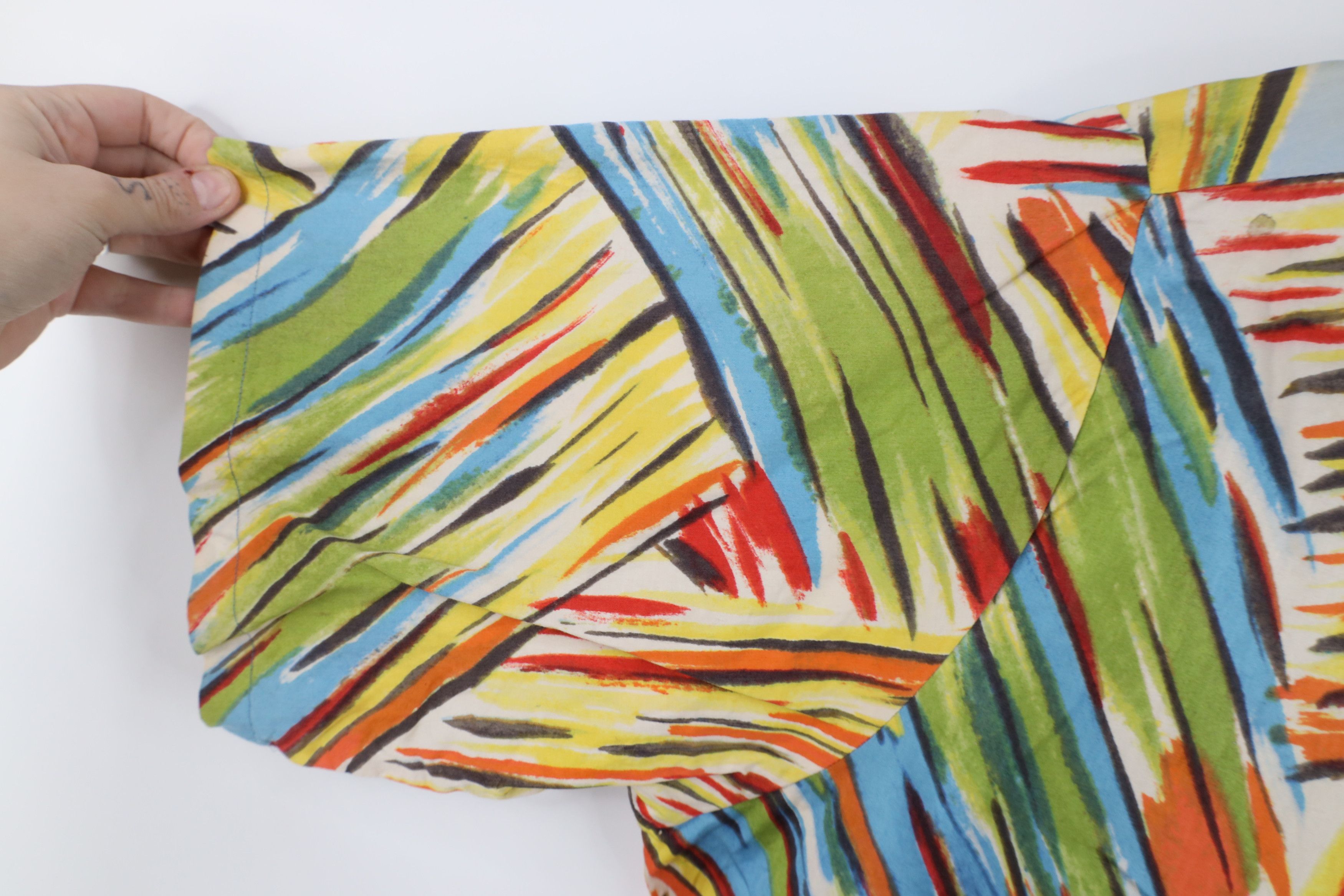 Vintage Vintage 90s Jams World Surf Line Collared Button Shirt USA Size US XL / EU 56 / 4 - 6 Thumbnail