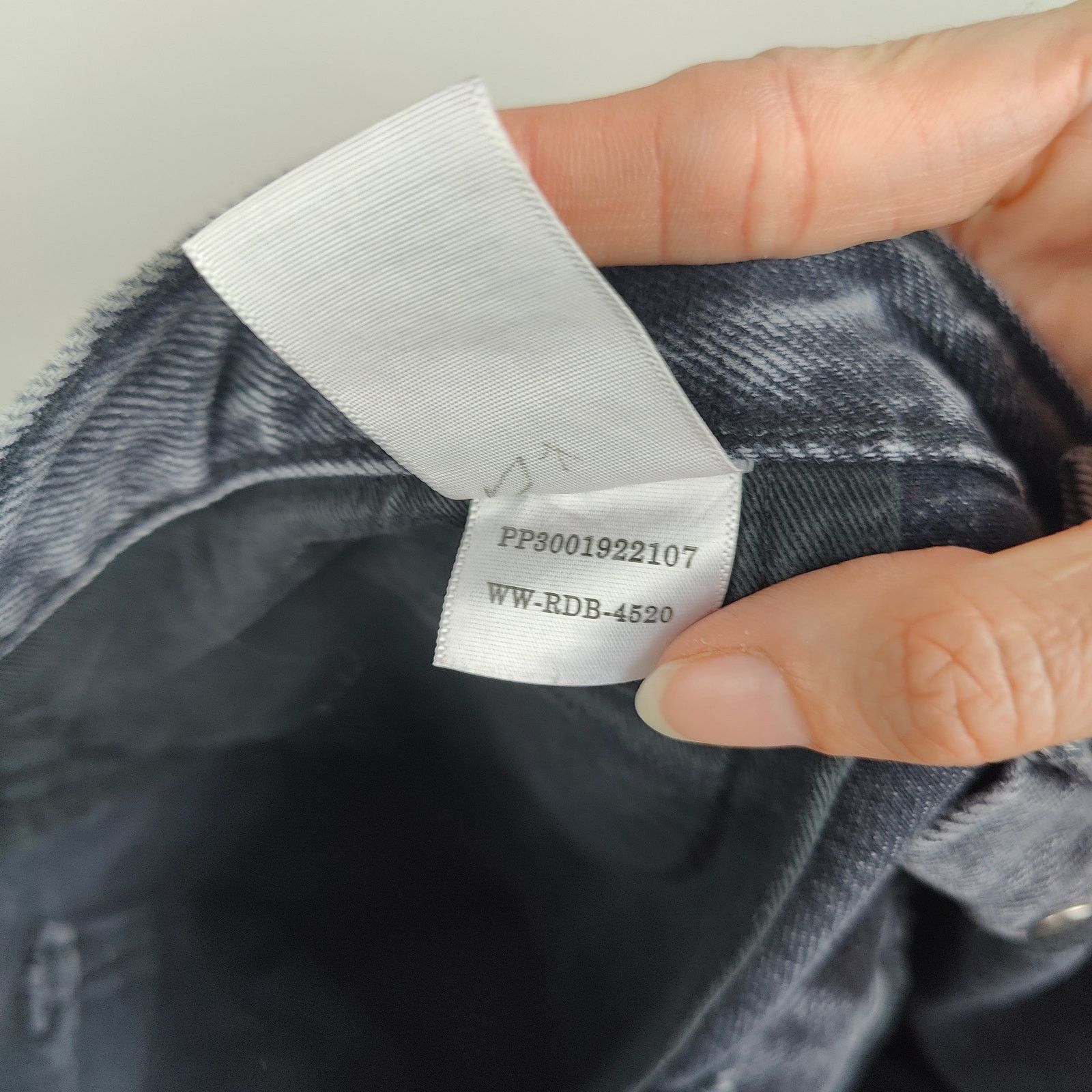 Everlane Everlane The 90s Cheeky Jeans Womens 32 Charcoal Wash Size 32" / US 10 / IT 46 - 7 Thumbnail