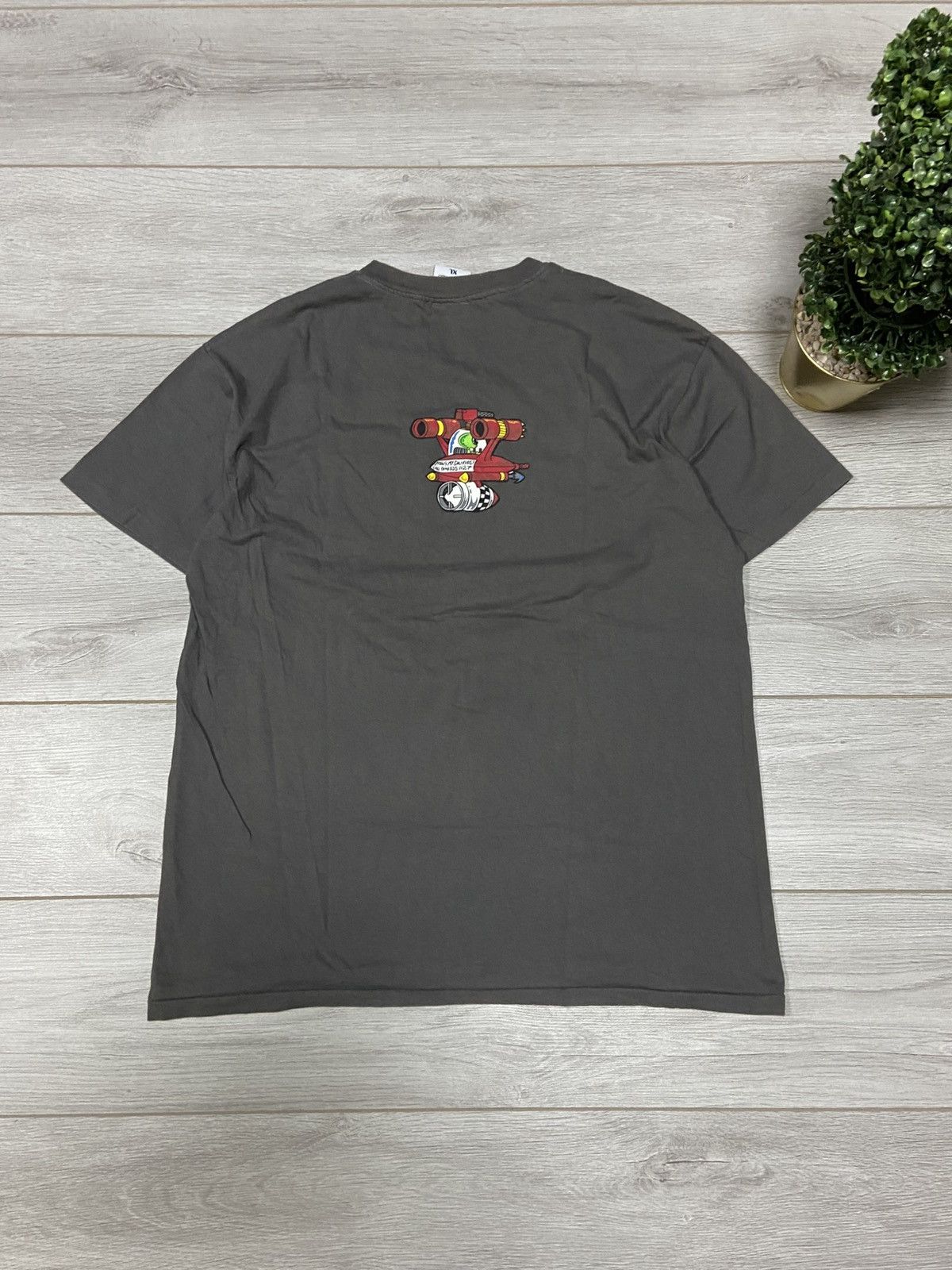 Vintage Alien Nation UFO bomb tee fun humor USA tee t-shirt Size US XL / EU 56 / 4 - 9 Thumbnail