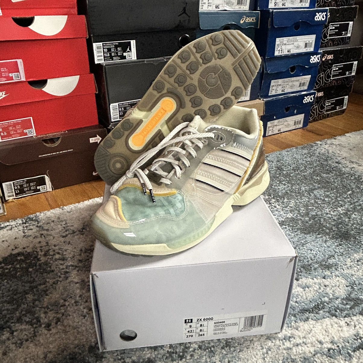 Adidas G55409 adidas ZX6000 A to ZX SERiES iNSiDE OUT X-RAY Size US 9 / EU 42 - 1 Thumbnail