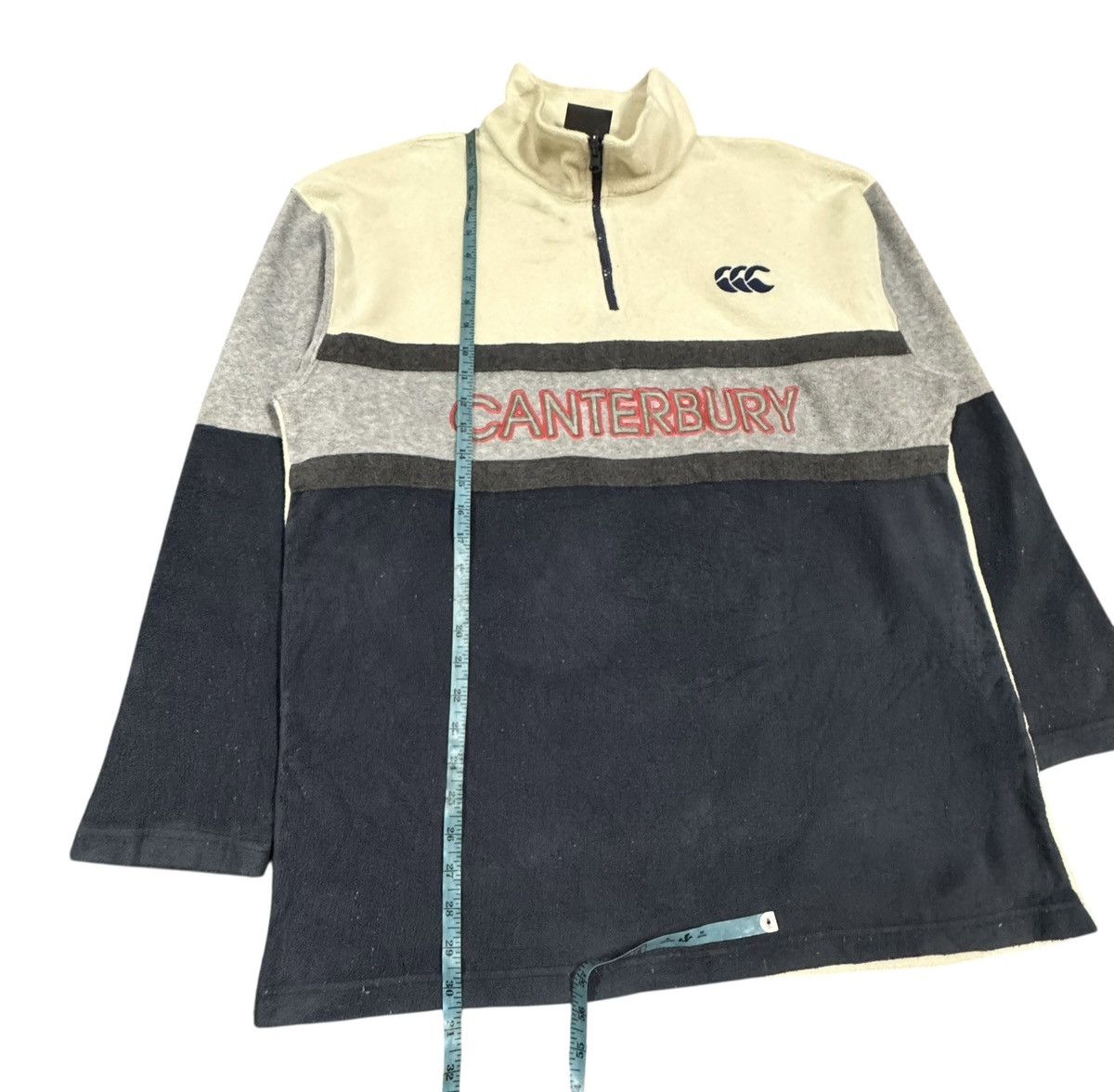Canterbury of New Zealand Vtg🔥Canterburry Of New Zealand 3/4 Zip Pullover Fleece Size US XL / EU 56 / 4 - 12 Thumbnail