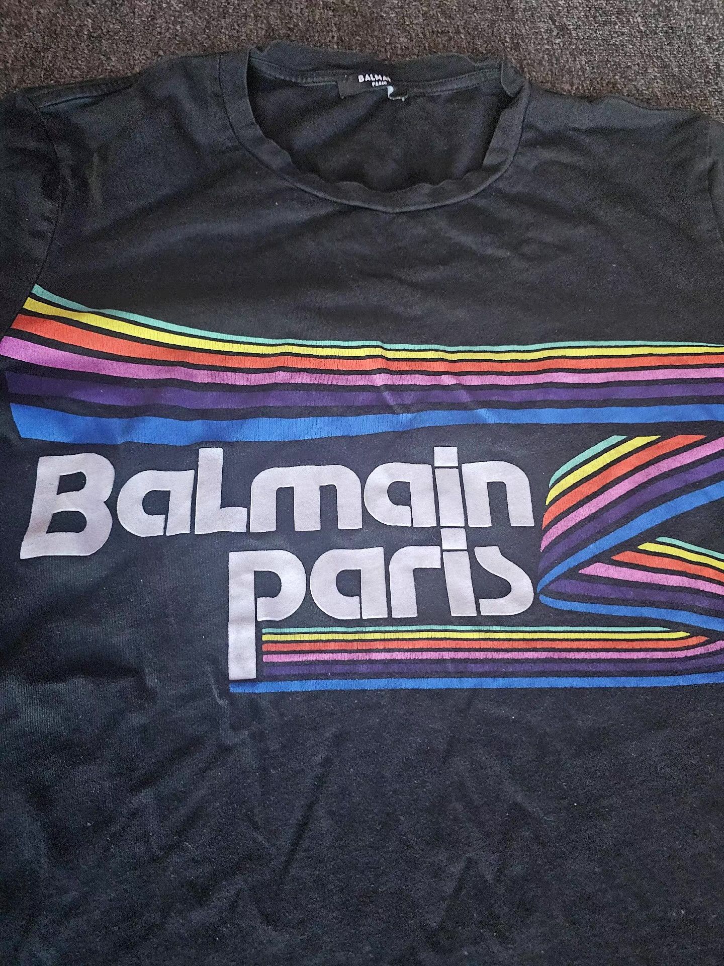 Balmain Balmain Mainline Short Sleeve T-Shirt, Q4 Size US M / EU 48-50 / 2 - 4 Thumbnail