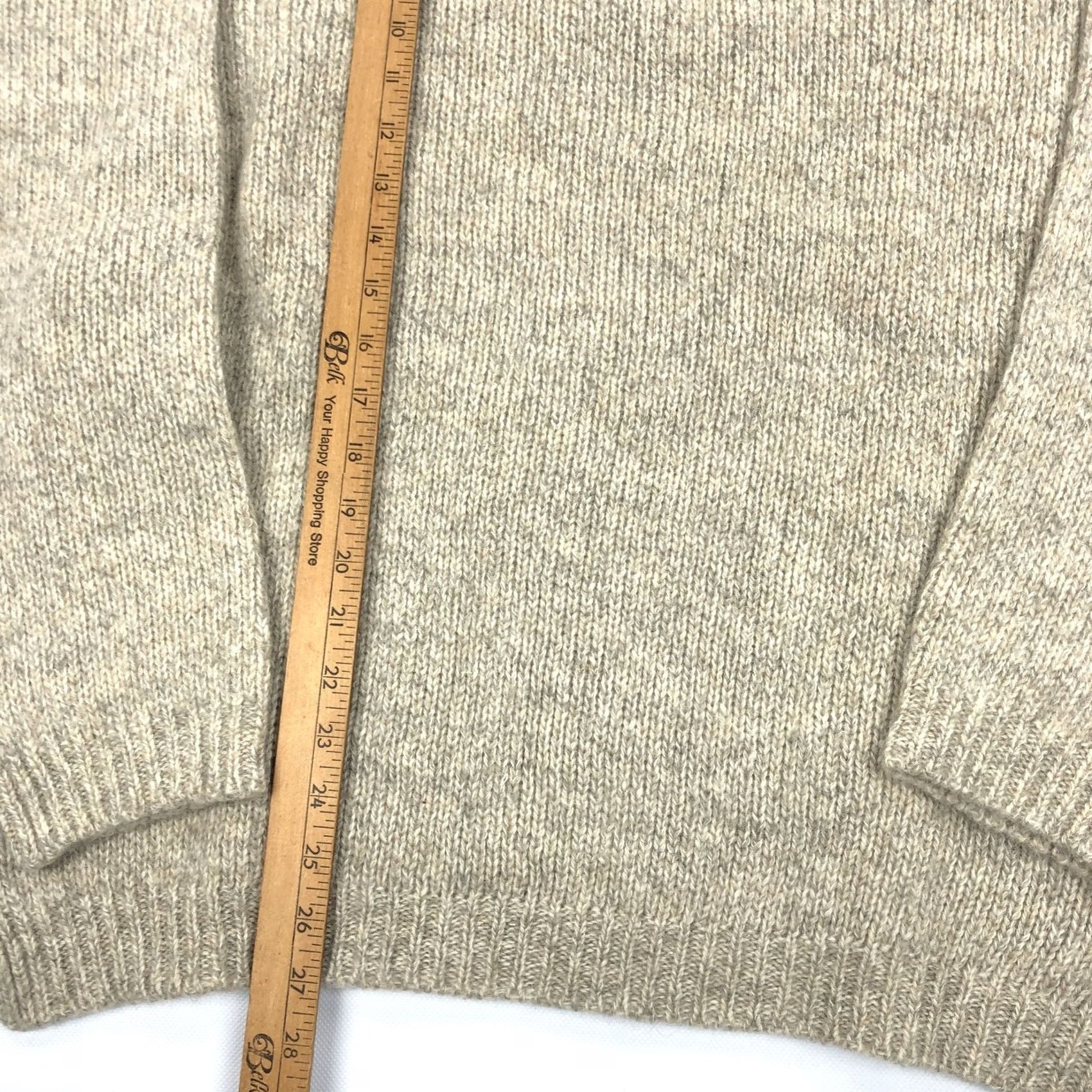 American Eagle Outfitters Vintage American Eagle Outfitters Men's L Wool Blend Crew Neck Sweater Beige Size US L / EU 52-54 / 3 - 5 Thumbnail