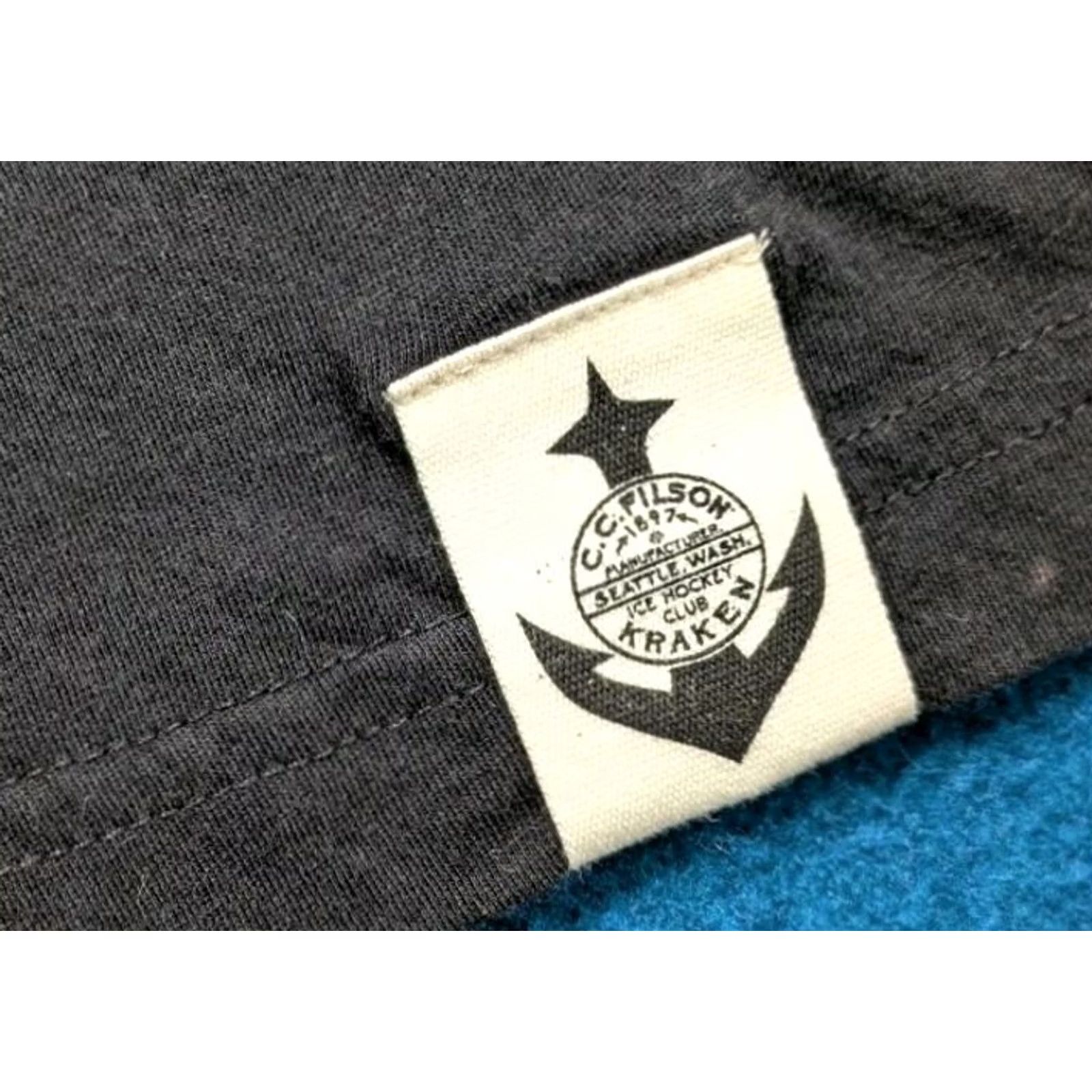 Filson Filson Seattle Kraken Hockey Fan Club T-Shirt Black XL Legend From The Deep Mens Size US L / EU 52-54 / 3 - 3 Thumbnail