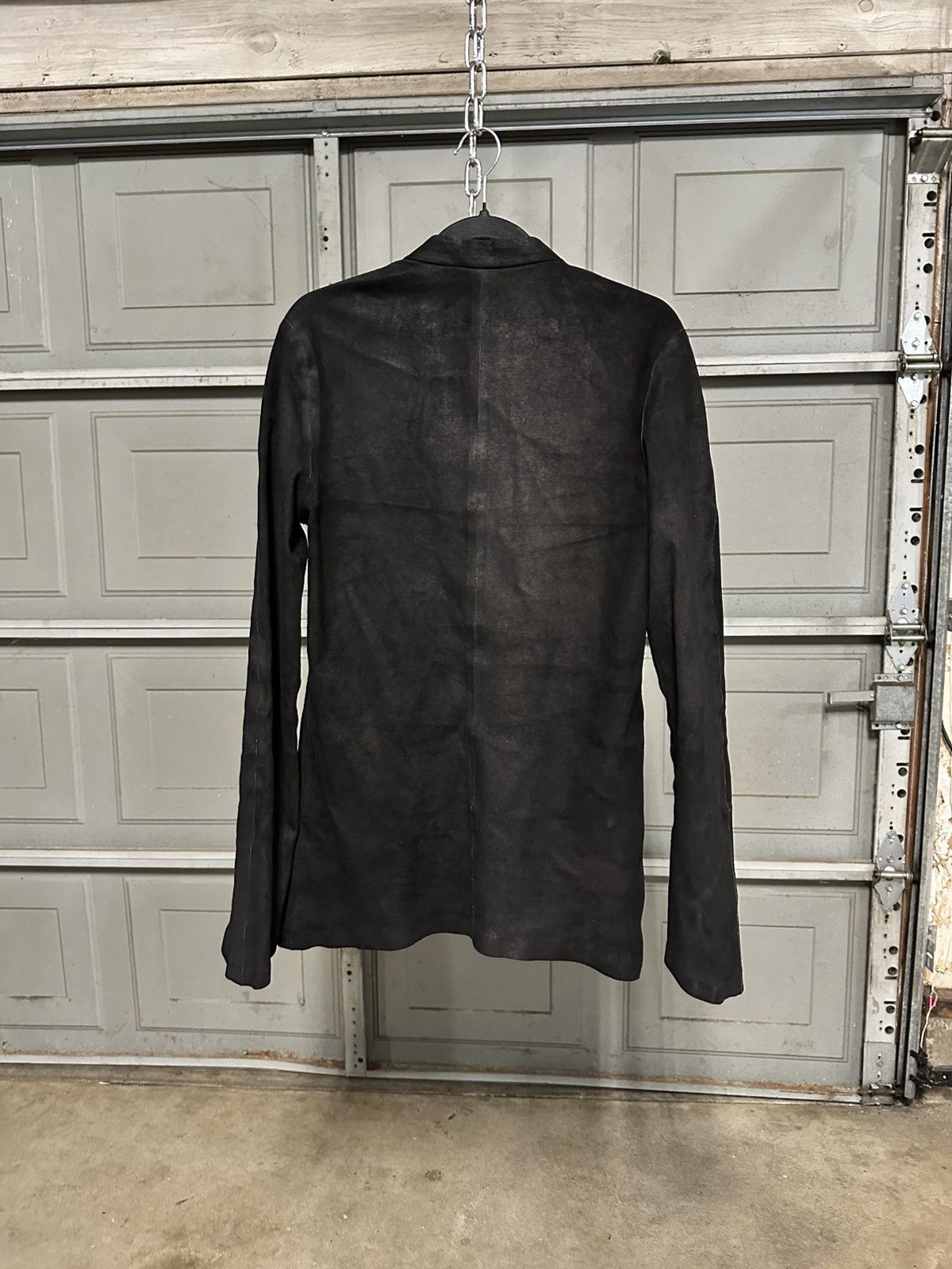 Isaac Sellam Experience Isaac Sellam Seam Taped Lamb Leather Jacket Size US L / EU 52-54 / 3 - 3 Thumbnail