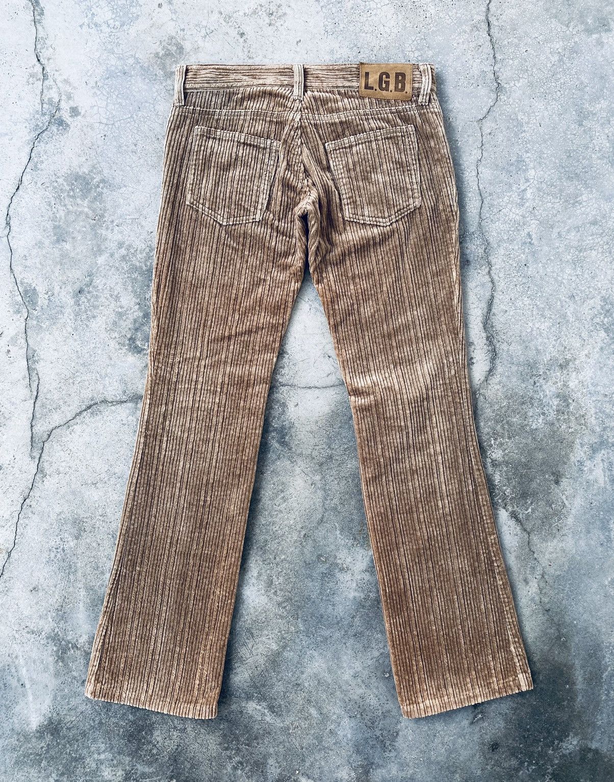 Le Grande Bleu (L.G.B.) Vintage 90s LGB Le Grand Bleu Corduroy pants Size US 30 / EU 46 - 3 Thumbnail
