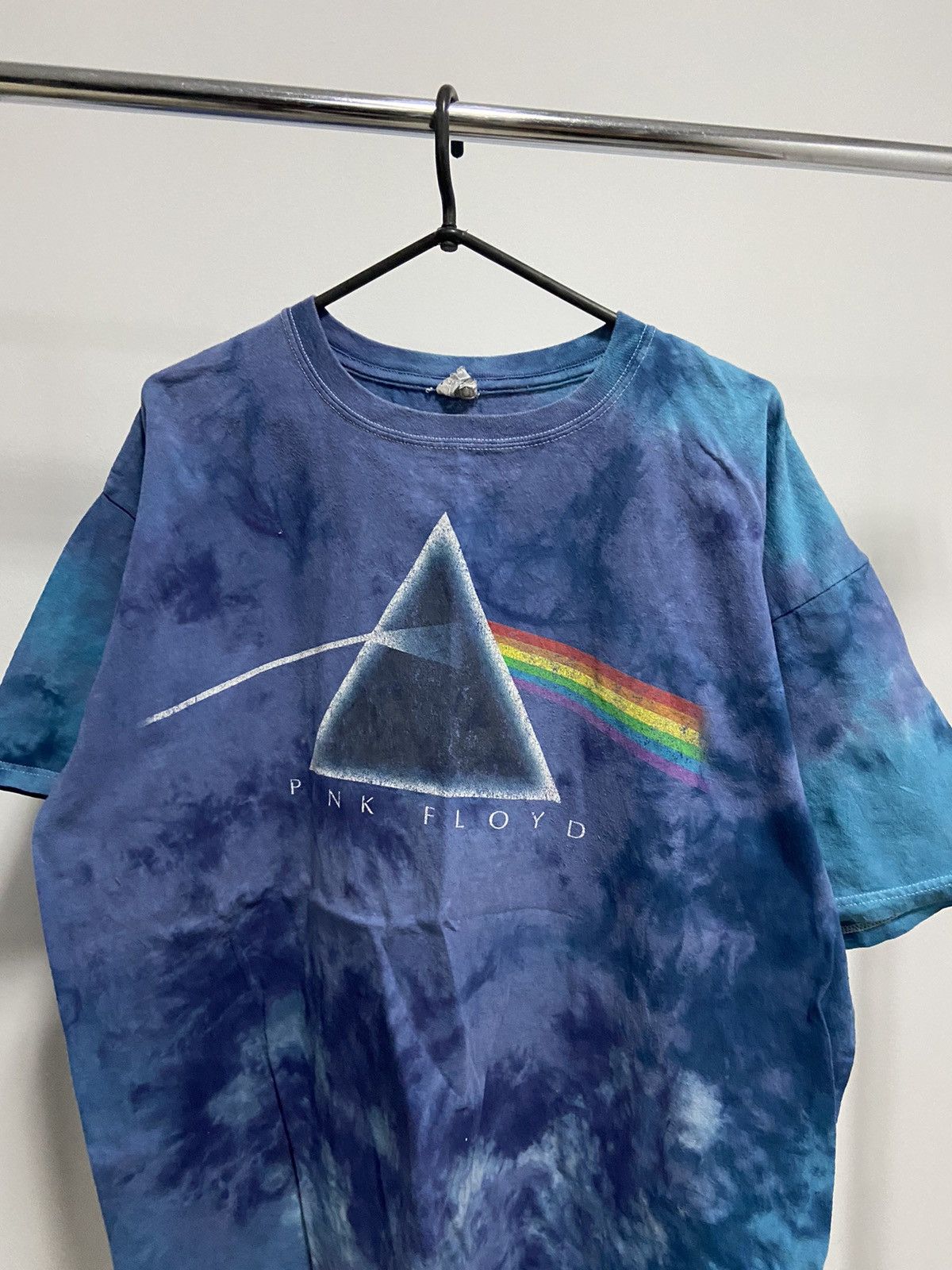 Band Tees × Pink Floyd × Vintage Pink Floyd big logo tie dye t shirt vintage rock band Size US XXL / EU 58 / 5 - 2 Thumbnail