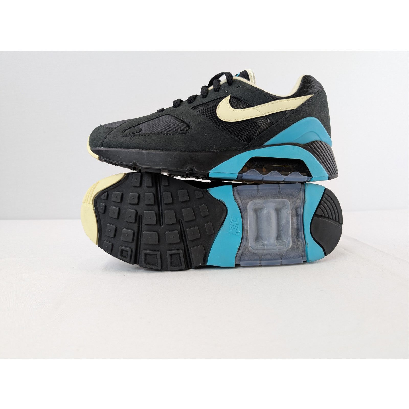 Nike o1rshd1 Nike Air 180 Dusty Cactus Sneakers in Black Size US 8.5 / EU 41-42 - 1 Thumbnail