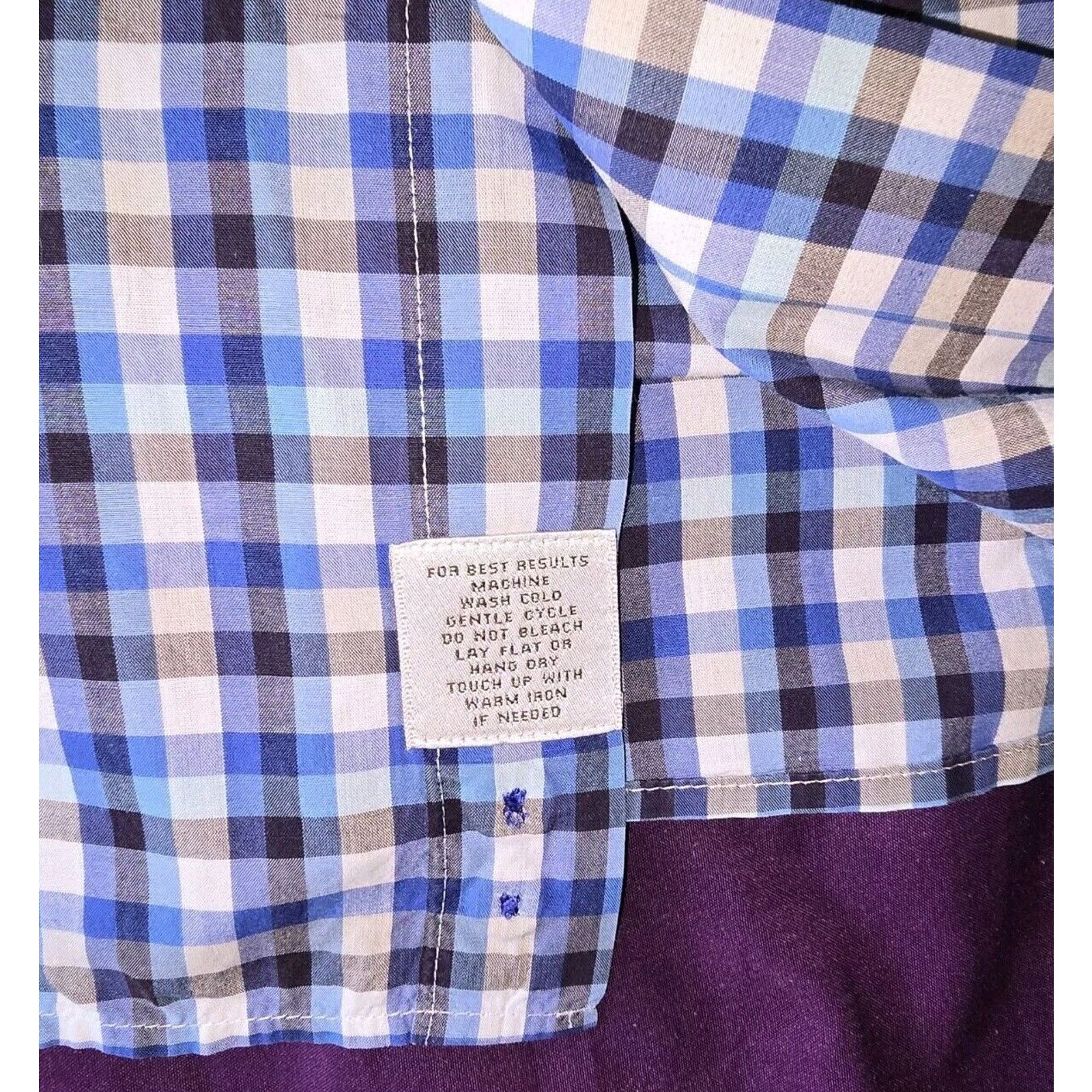 Peter Millar Peter Millar Mens Size XXL Button Up Long Sleeve Blue Black Size US XXL / EU 58 / 5 - 3 Thumbnail