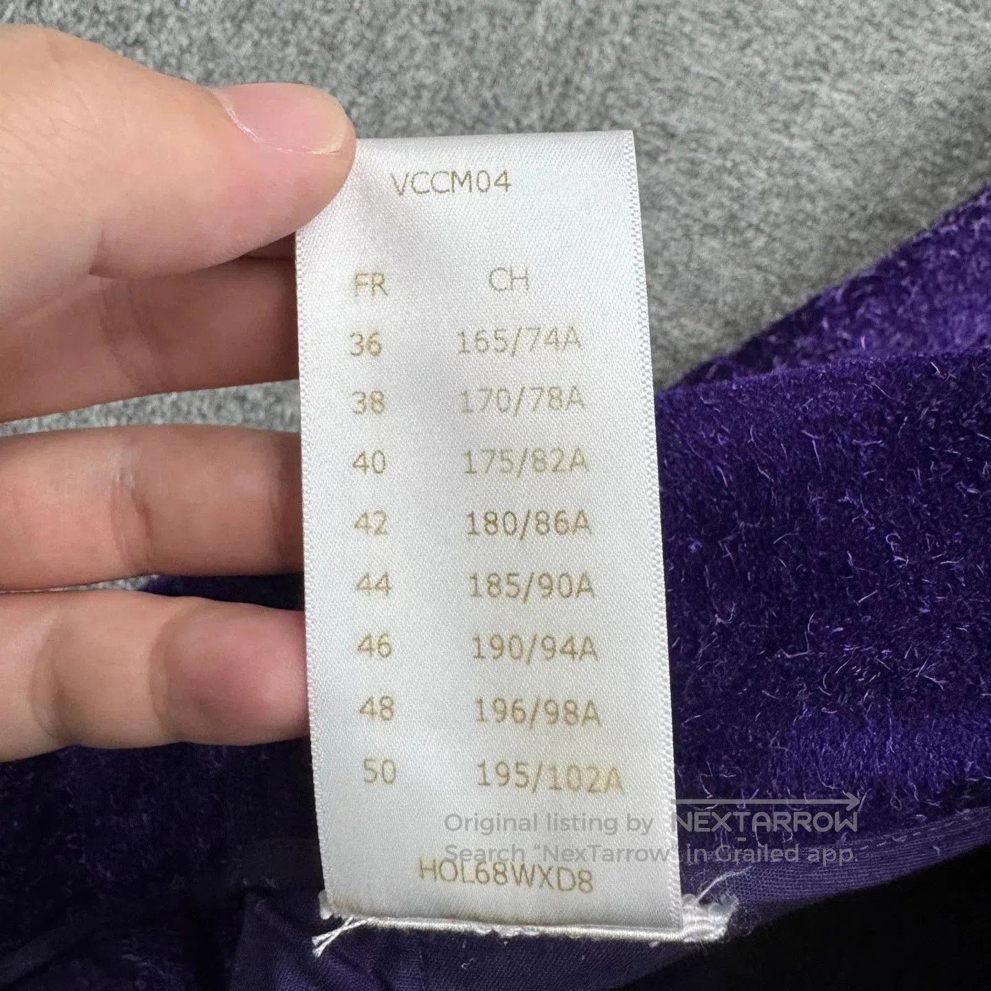 Louis Vuitton louis vuitton purple suede work pants. Size US 30 / EU 46 - 6 Thumbnail