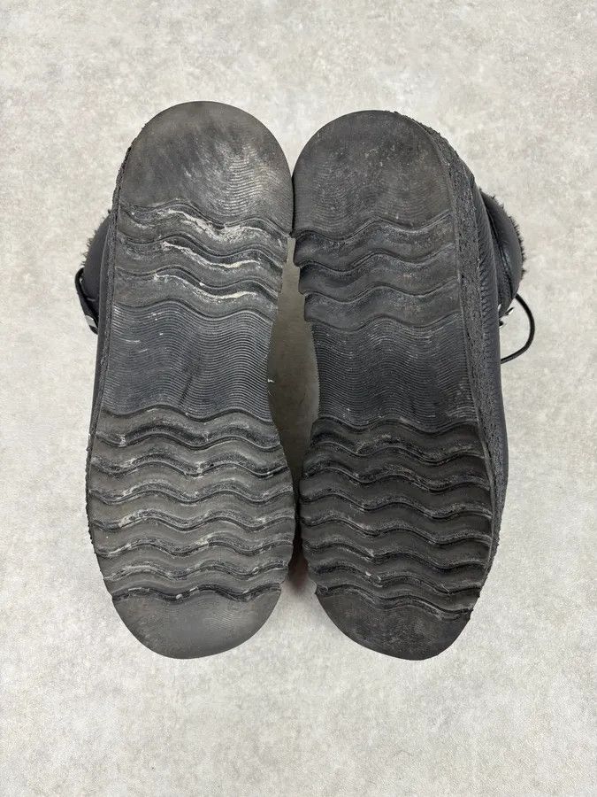 Emporio Armani Emporio Armani Black Hiking Leather Boots Size US 9.5 / EU 42-43 - 7 Thumbnail
