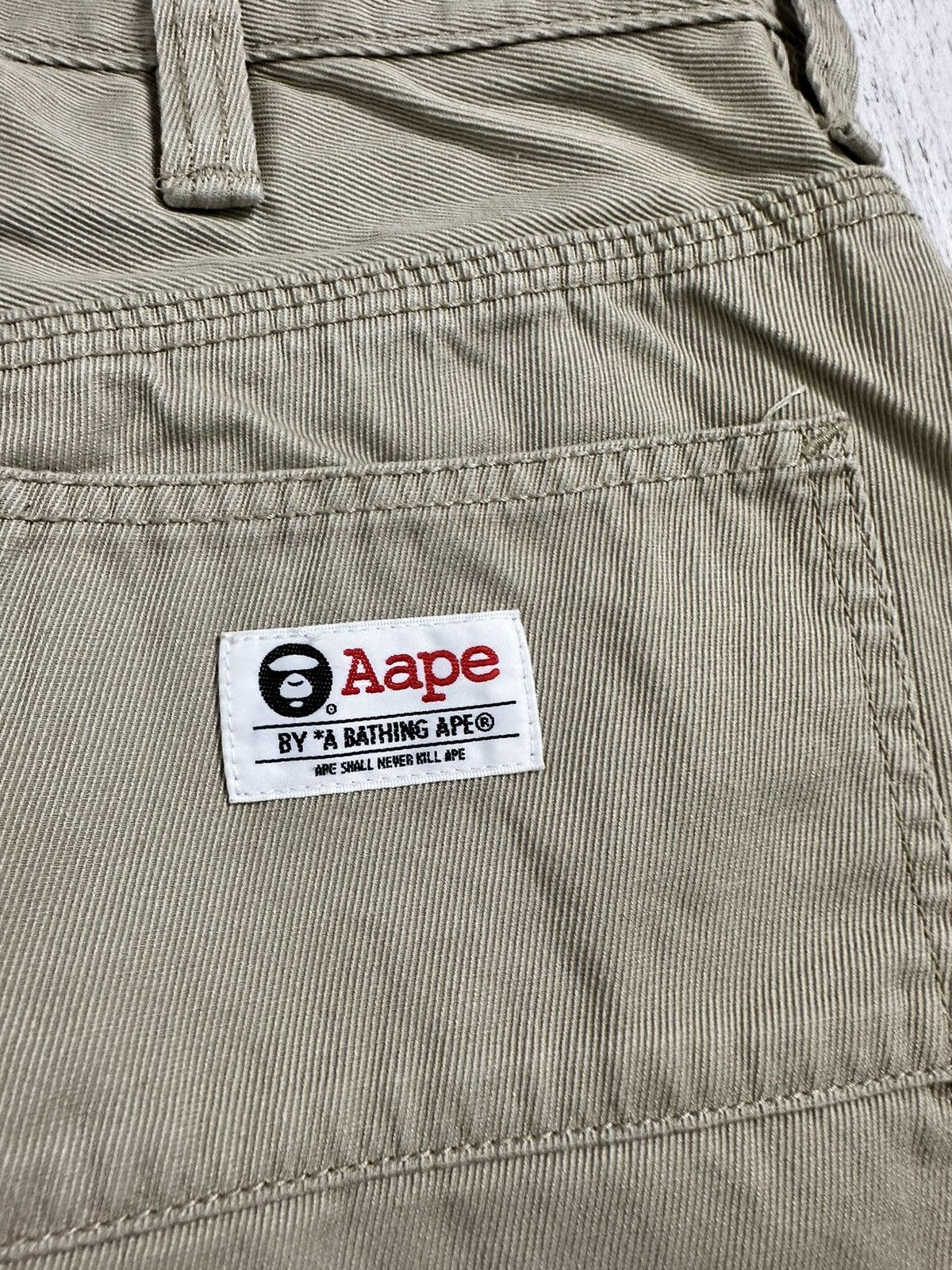 Aape Vintage carpenter shorts A Bathing Ape bape Size US 32 / EU 48 - 15 Thumbnail