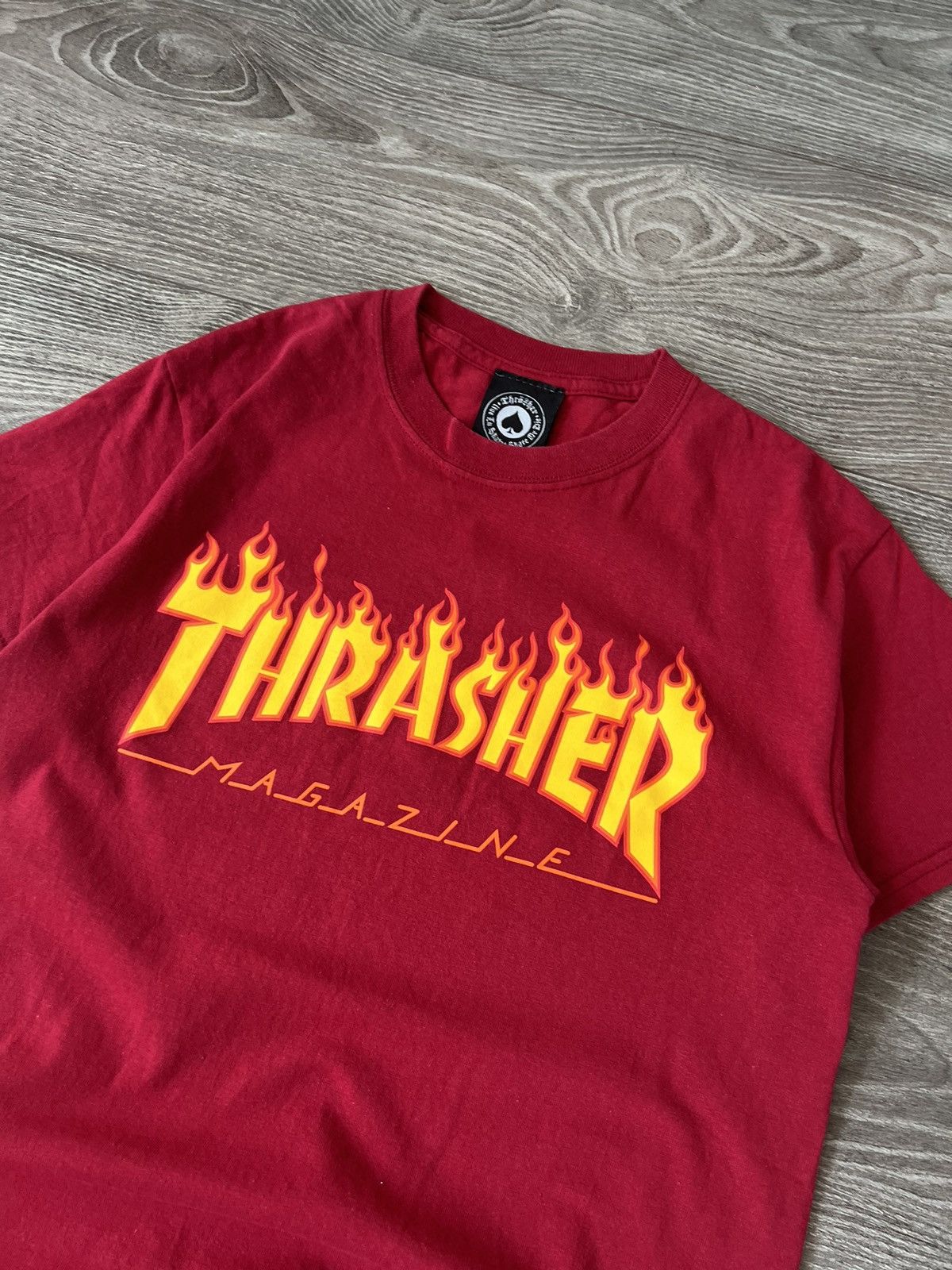 Thrasher ‼️VINTAGE THRASHER ORIGINAL FIRE LOGO USA DRIP STYLE TEE‼️ Size US S / EU 44-46 / 1 - 8 Thumbnail