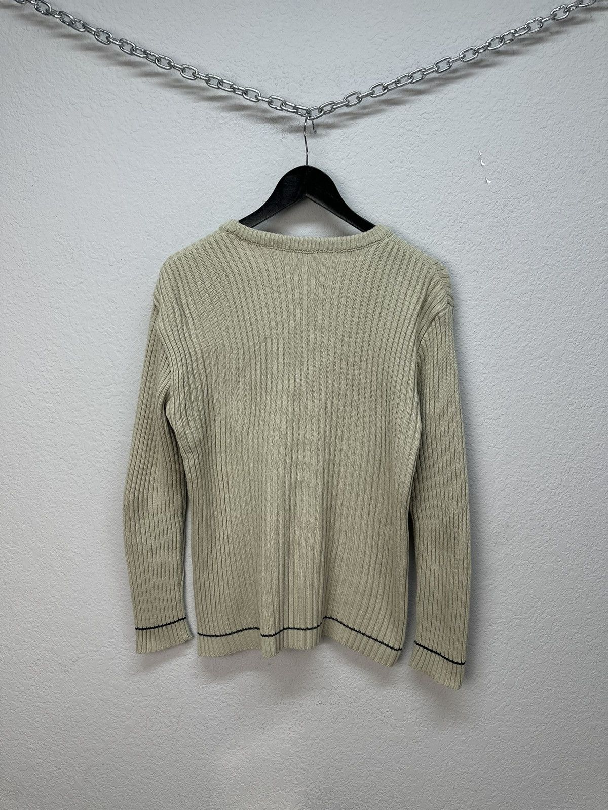 Diesel Vintage Diesel Striped Knit Sweater Distressed Avantgarde Size US M / EU 48-50 / 2 - 9 Thumbnail