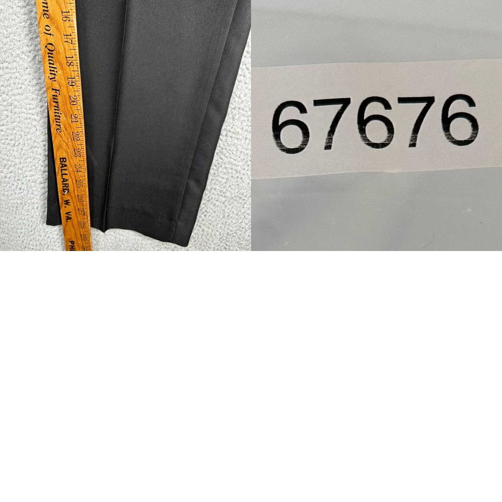 Apt. 9 Apt. 9 Chino Golf Pants Mens 38X30 Black Ice Flat Front Straight Leg Pockets NEW Mens Size US 38 / EU 54 - 8 Thumbnail