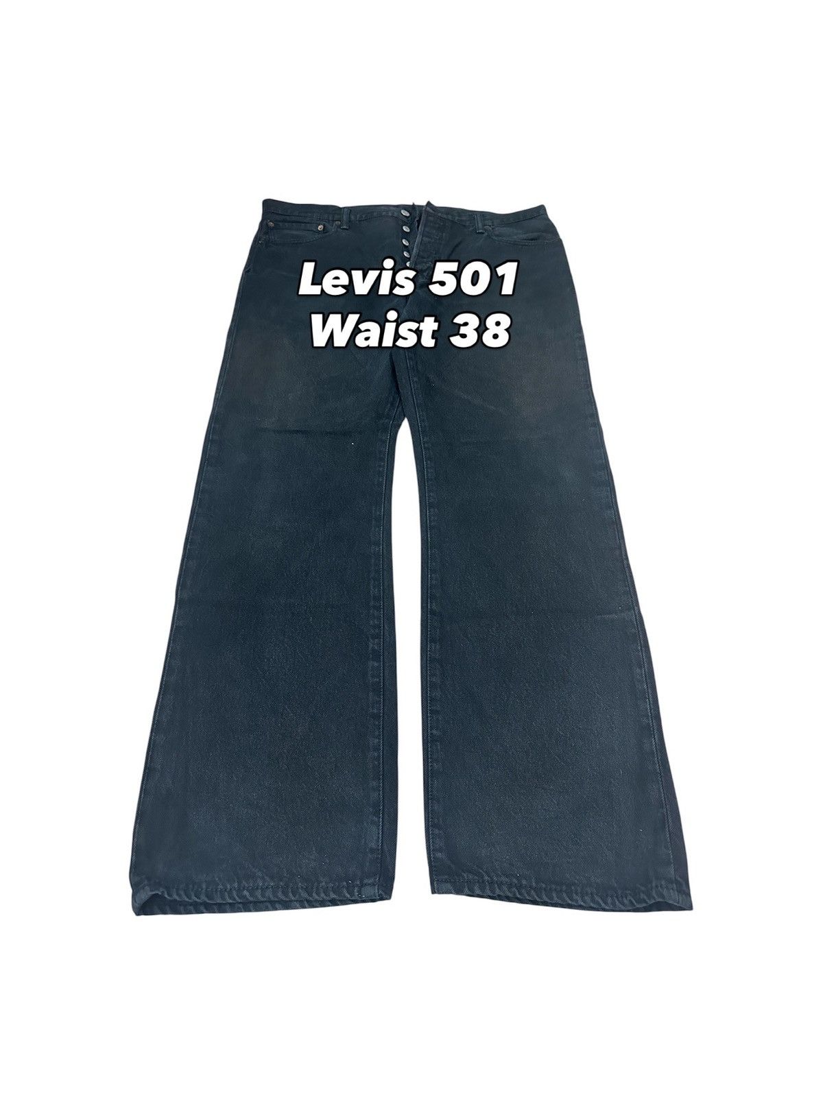 Levi's Vintage Clothing Levis 501 x vintage (in best condition) Size US 38 / EU 54 - 1 Thumbnail
