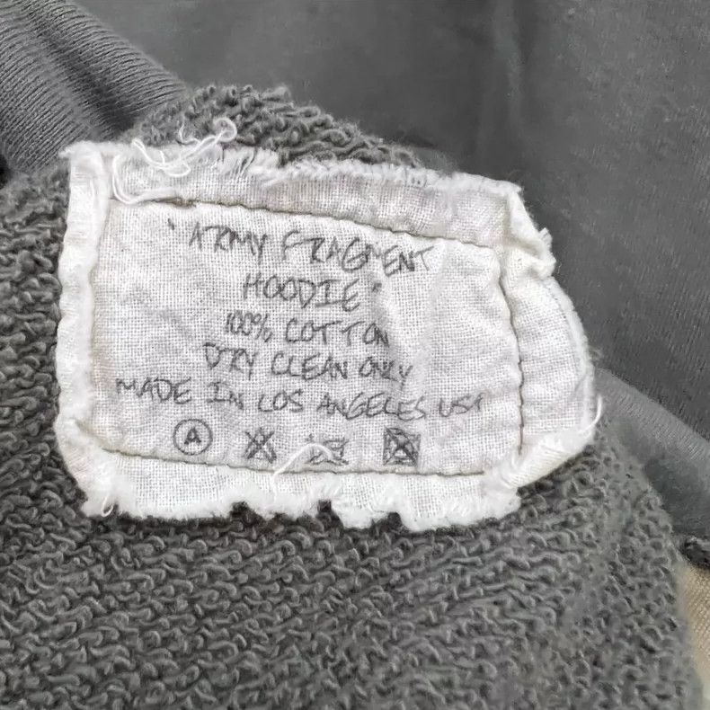 Greg Lauren GREG LAUREN Contrast color long sleeve splicing hoodie 2504 Size US M / EU 48-50 / 2 - 5 Thumbnail