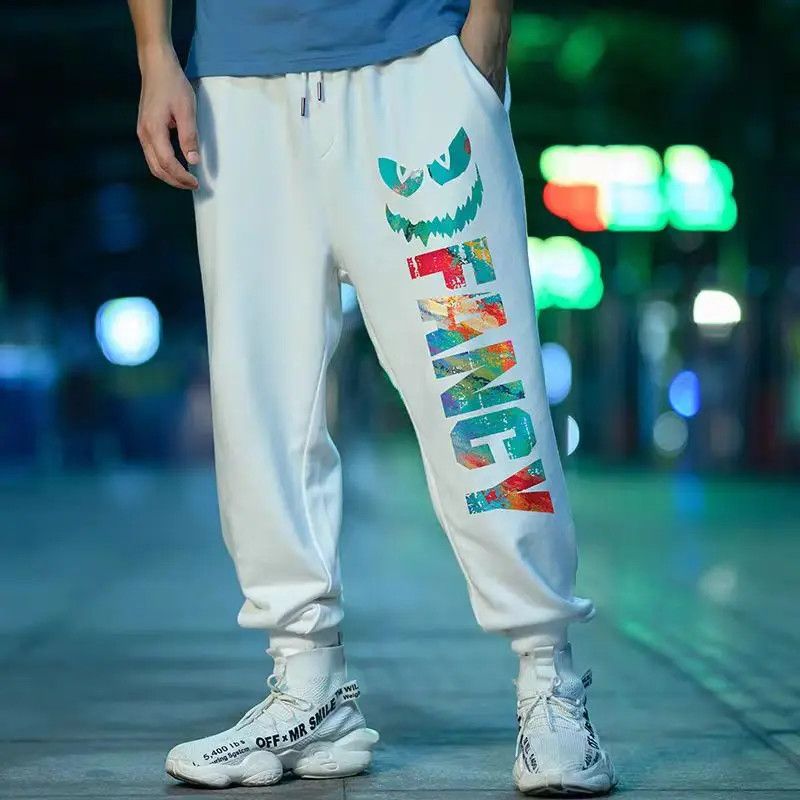 Designer × Japanese Brand Streetwear Loose Hip Hop Designer Casual Pants Size US 34 / EU 50 - 2 Thumbnail