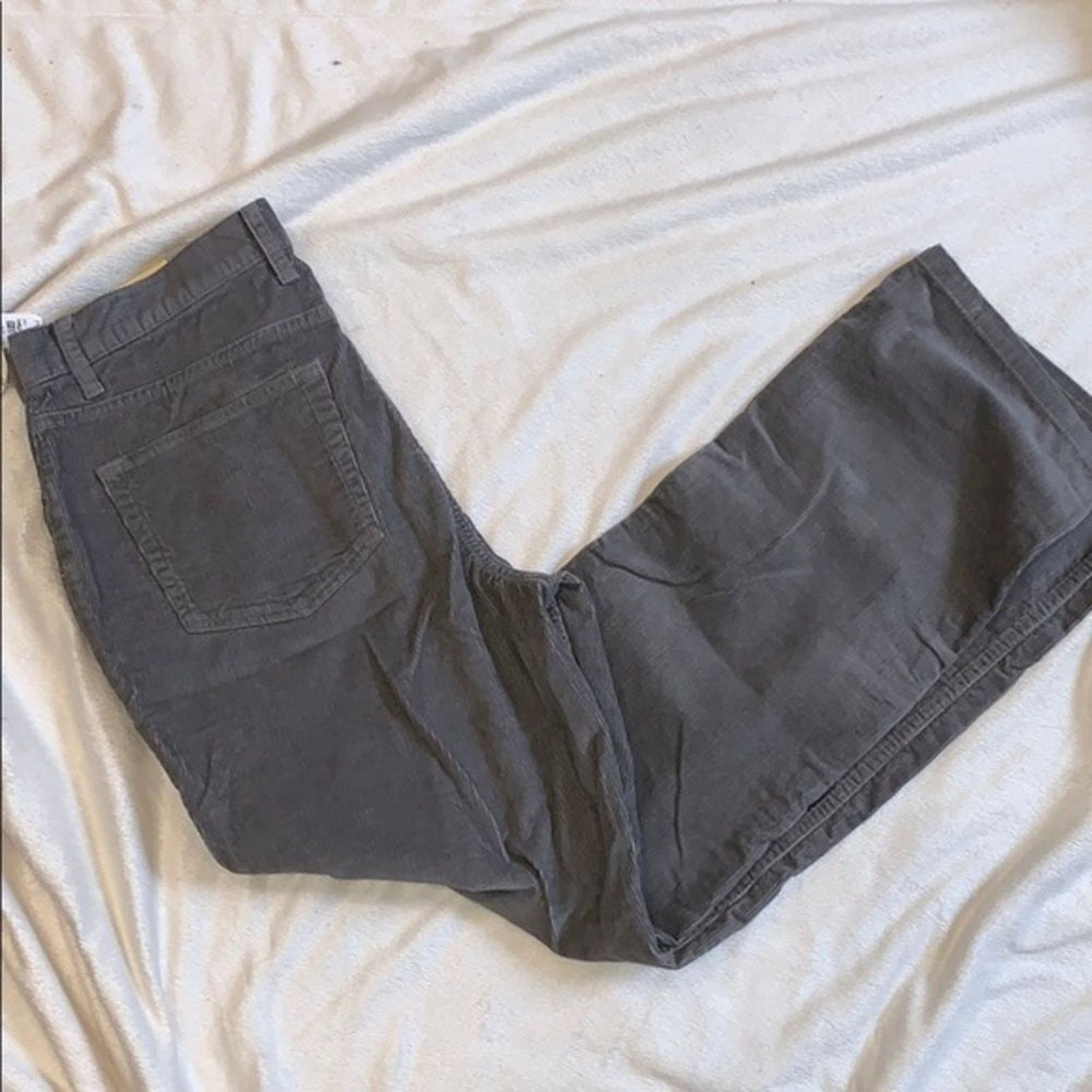 Jos. A. Bank Joseph A Bank mens gray corduroy pants | Sz 36 x 30, NWT Size US 36 / EU 52 - 2 Thumbnail