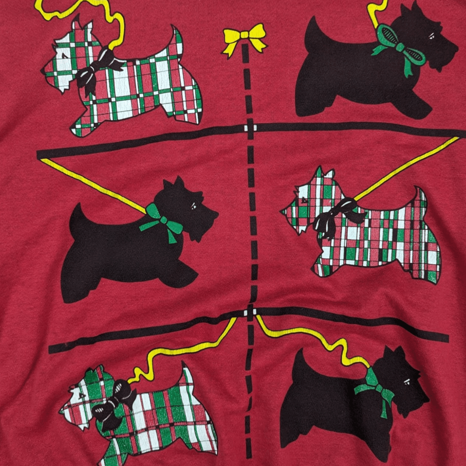 Vintage Vintage 90's KAREN BLAKE Cute Dog Animal Graphic Jumper Size XL / US 12-14 / IT 48-50 - 5 Thumbnail