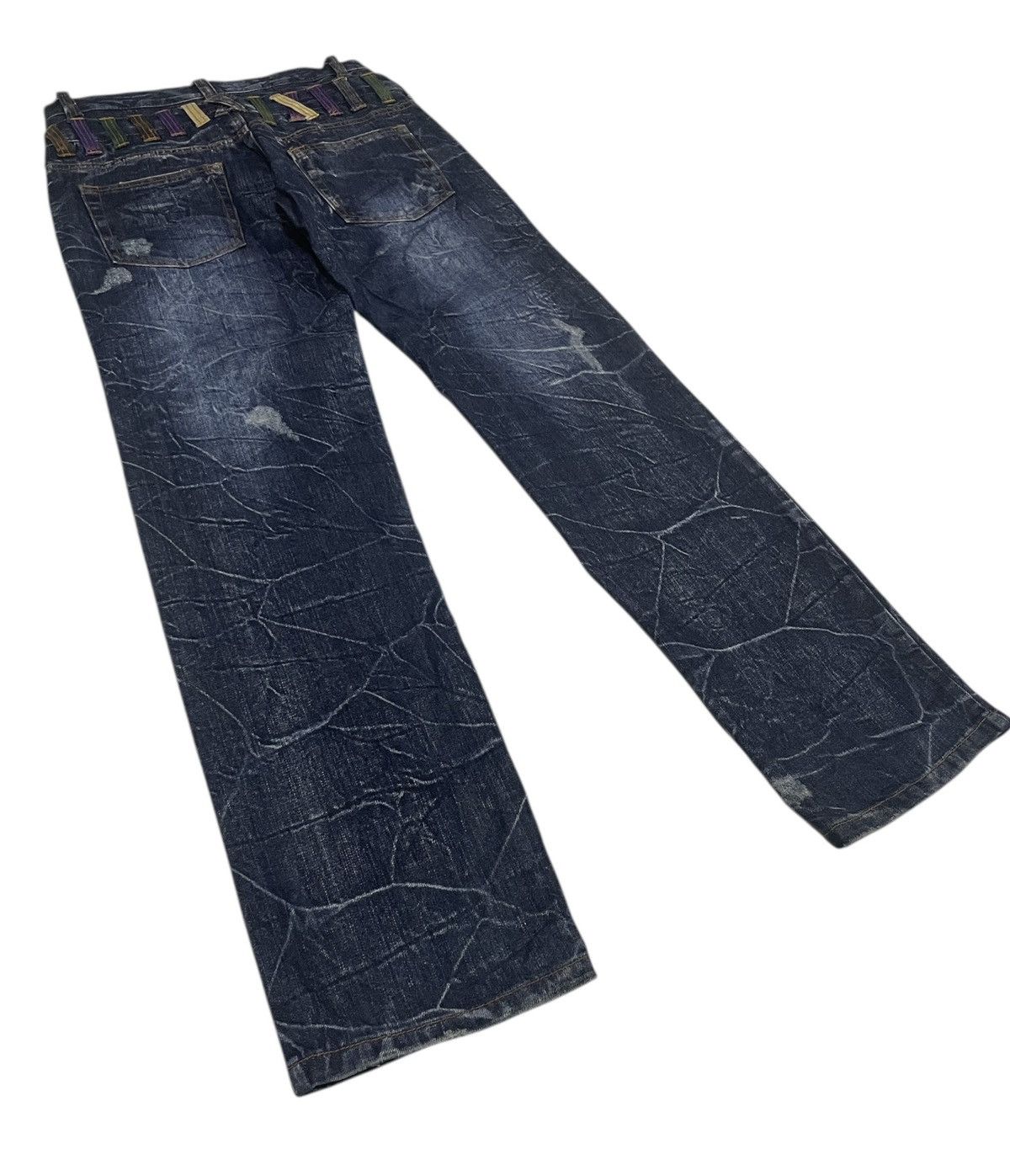 PPFM Nylaus Japan Double Waist Jeans Size US 30 / EU 46 - 5 Thumbnail