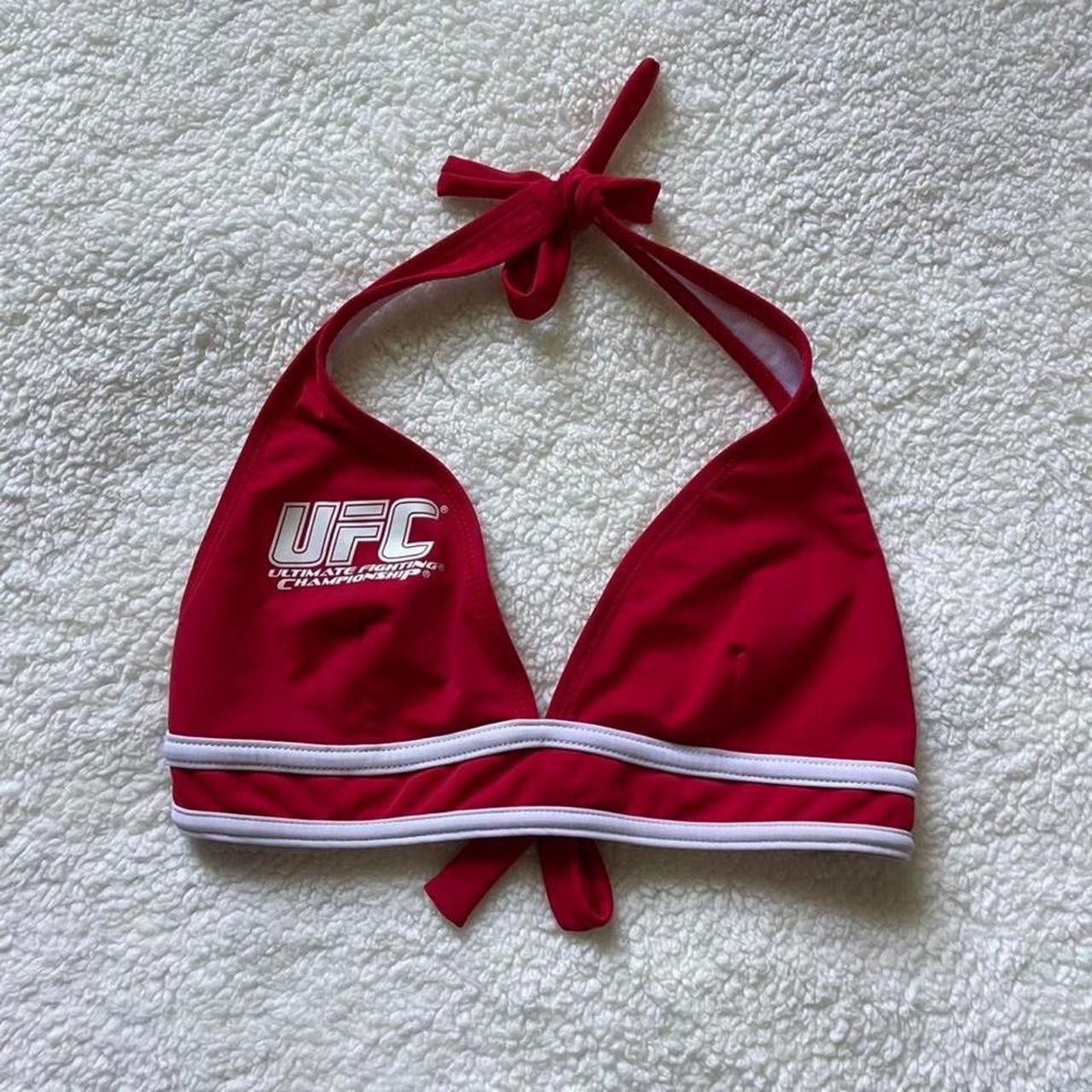 UFC Red UFC halter bikini top Size XS Size XS / US 0-2 / IT 36-38 - 3 Thumbnail