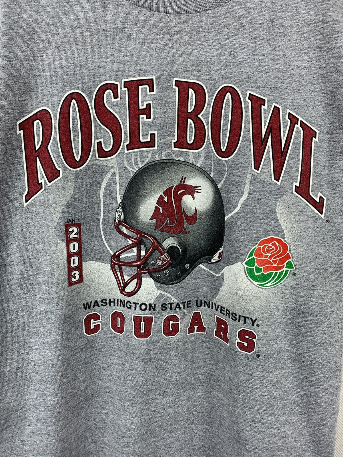 NFL Steals! Vintage Washington Cougars Rosebowl Tee Size US L / EU 52-54 / 3 - 2 Thumbnail
