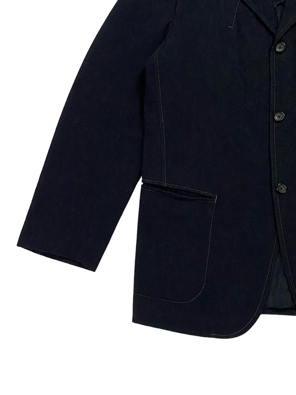 Jil Sander Jil Sender Navy Blue Blazer/Jacket Size US M / EU 48-50 / 2 - 14 Thumbnail