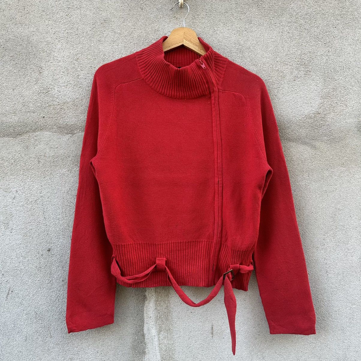 Mossimo × Vintage MOSSIMO Knit Sweater Cropped Jacket Made in Japan Size US S / EU 44-46 / 1 - 1 Thumbnail