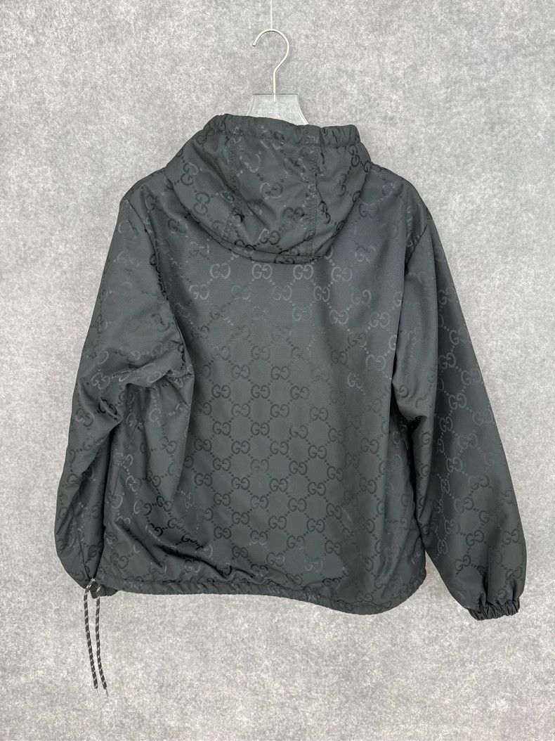 Gucci Gucci Logo letter full print zipper hooded long-sleeved ja Size US S / EU 44-46 / 1 - 3 Thumbnail