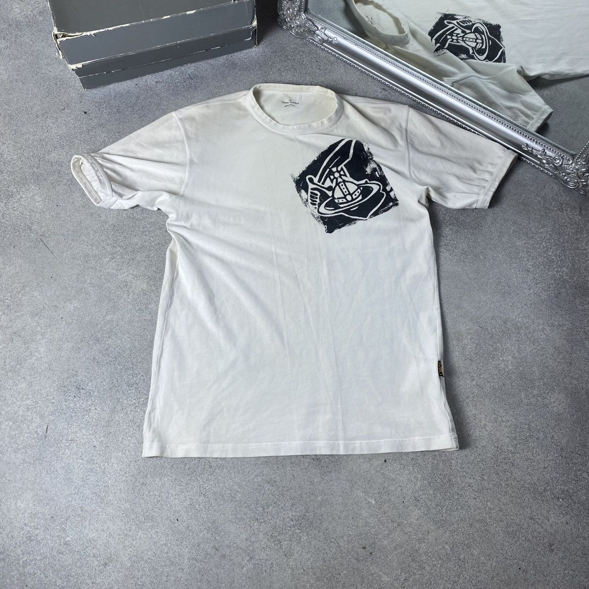 Vivienne Westwood Chaos Anglomania big logo t shirt