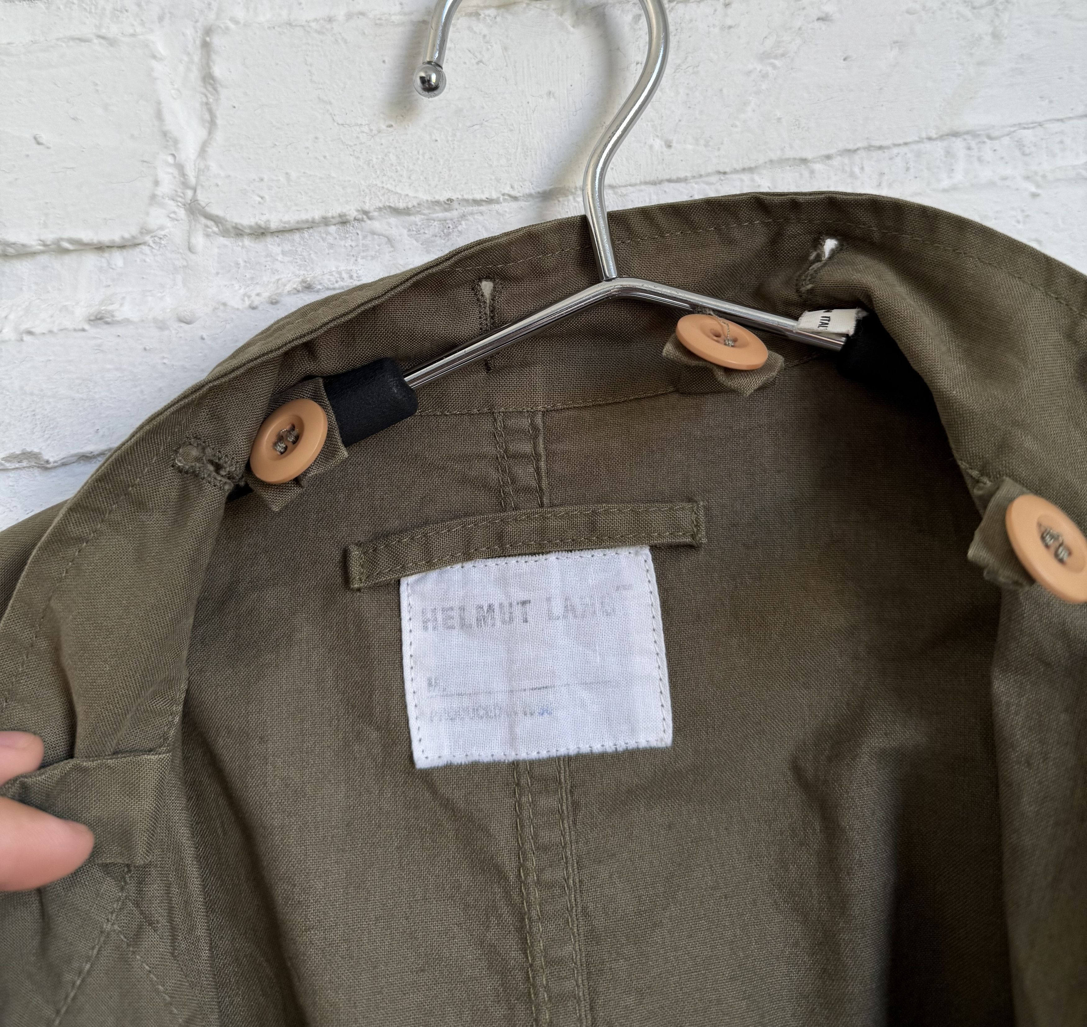 Helmut Lang Archive 1998 Helmut Lang Military Techwear Parka Oversized Size US M / EU 48-50 / 2 - 7 Thumbnail
