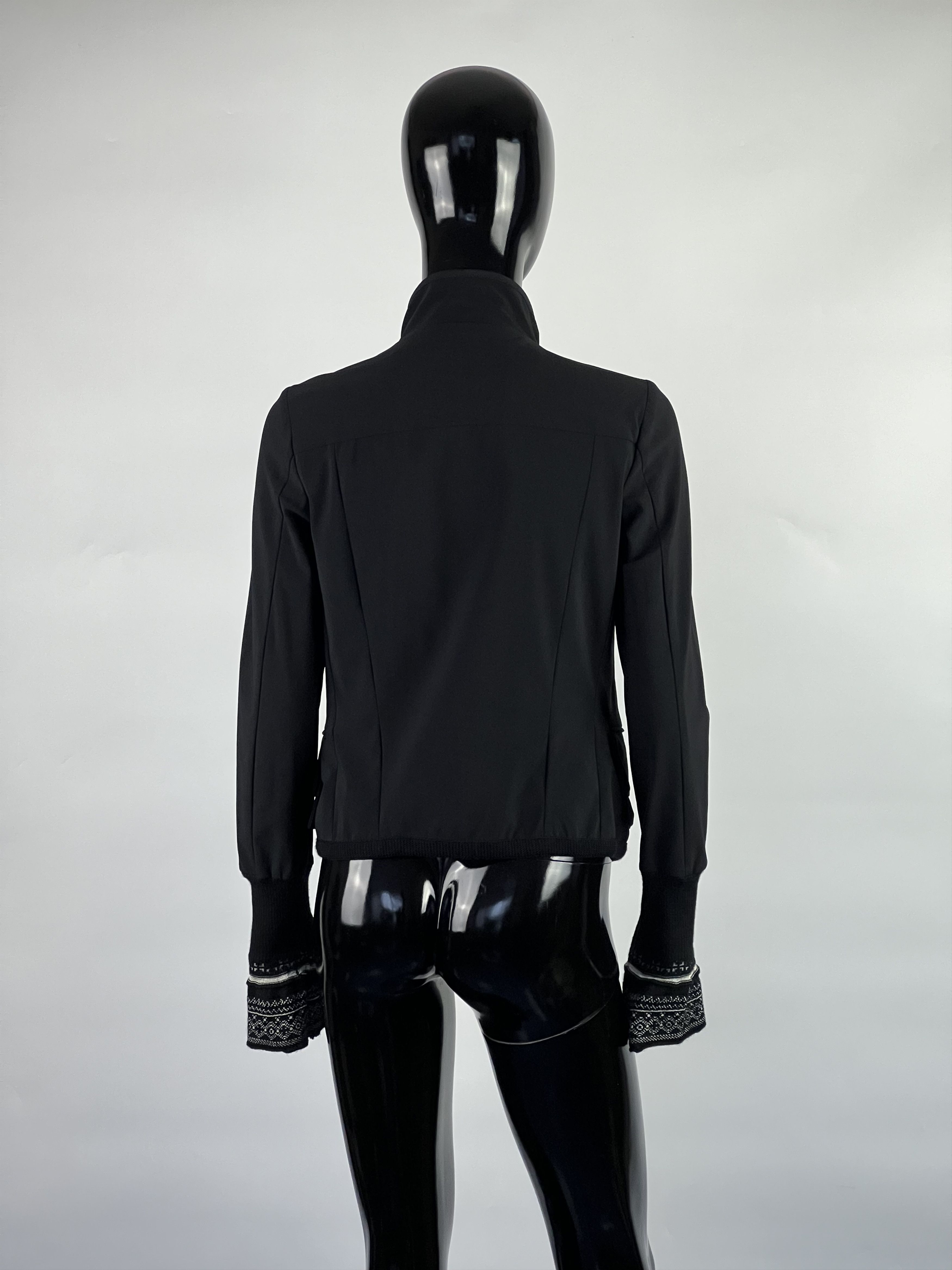 Marithe + Francois Girbaud Marithe Francois Girbaud Black Blazer Jacket Size IT42 US5 Size M / US 6-8 / IT 42-44 - 3 Thumbnail