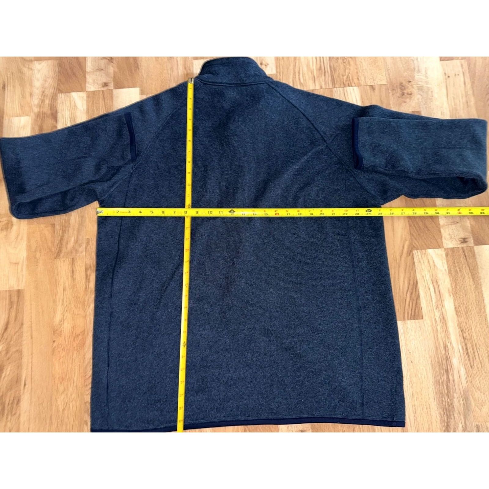 Patagonia Patagonia Men's Jacket 1/4 Zip Lightweight Stand-Up Collar Navy Blue Size XXL Size US XXL / EU 58 / 5 - 5 Thumbnail