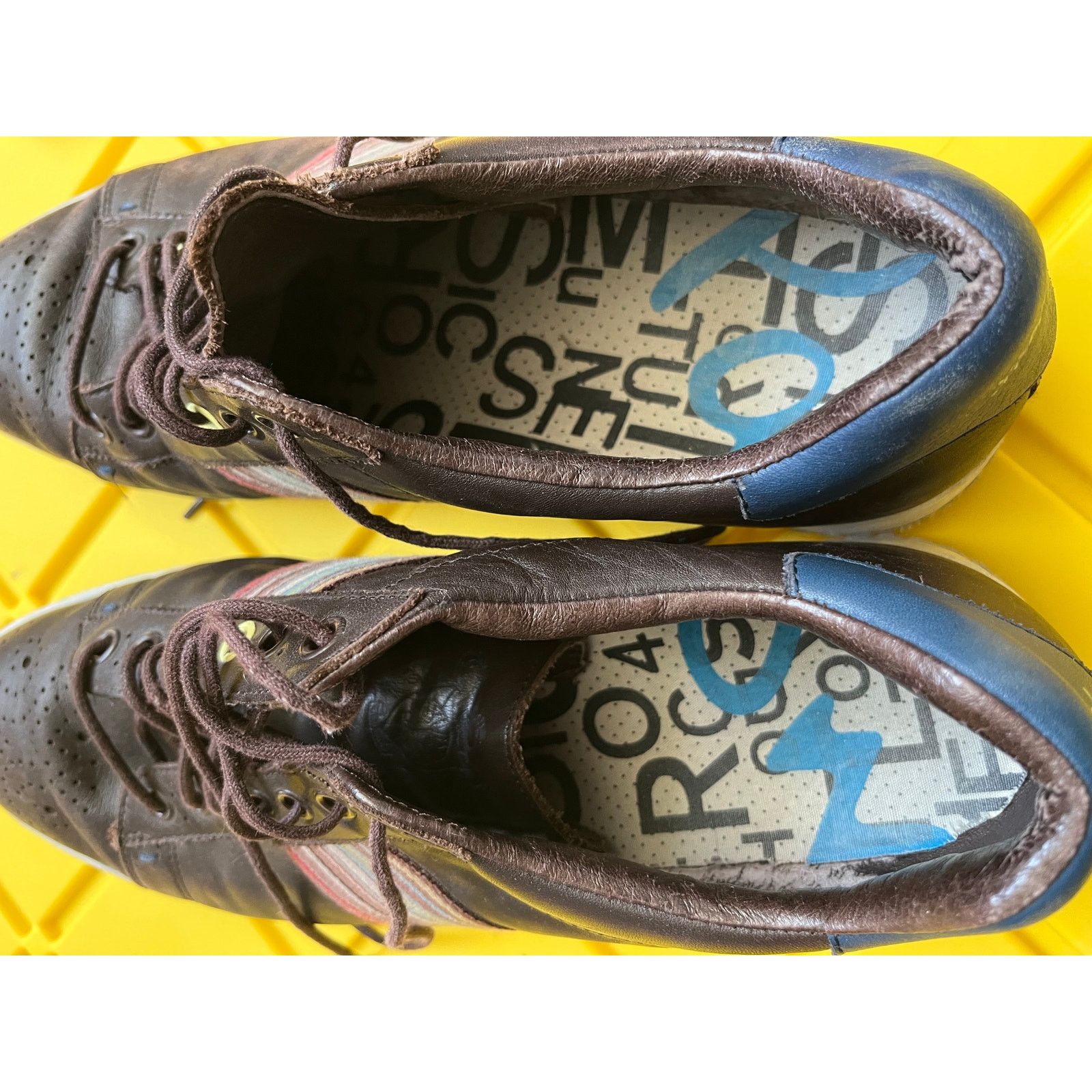Paul Smith Paul Smith Genuine Signature Striped Biz Casual Shoes Brown Size US 10 / EU 43 - 5 Thumbnail