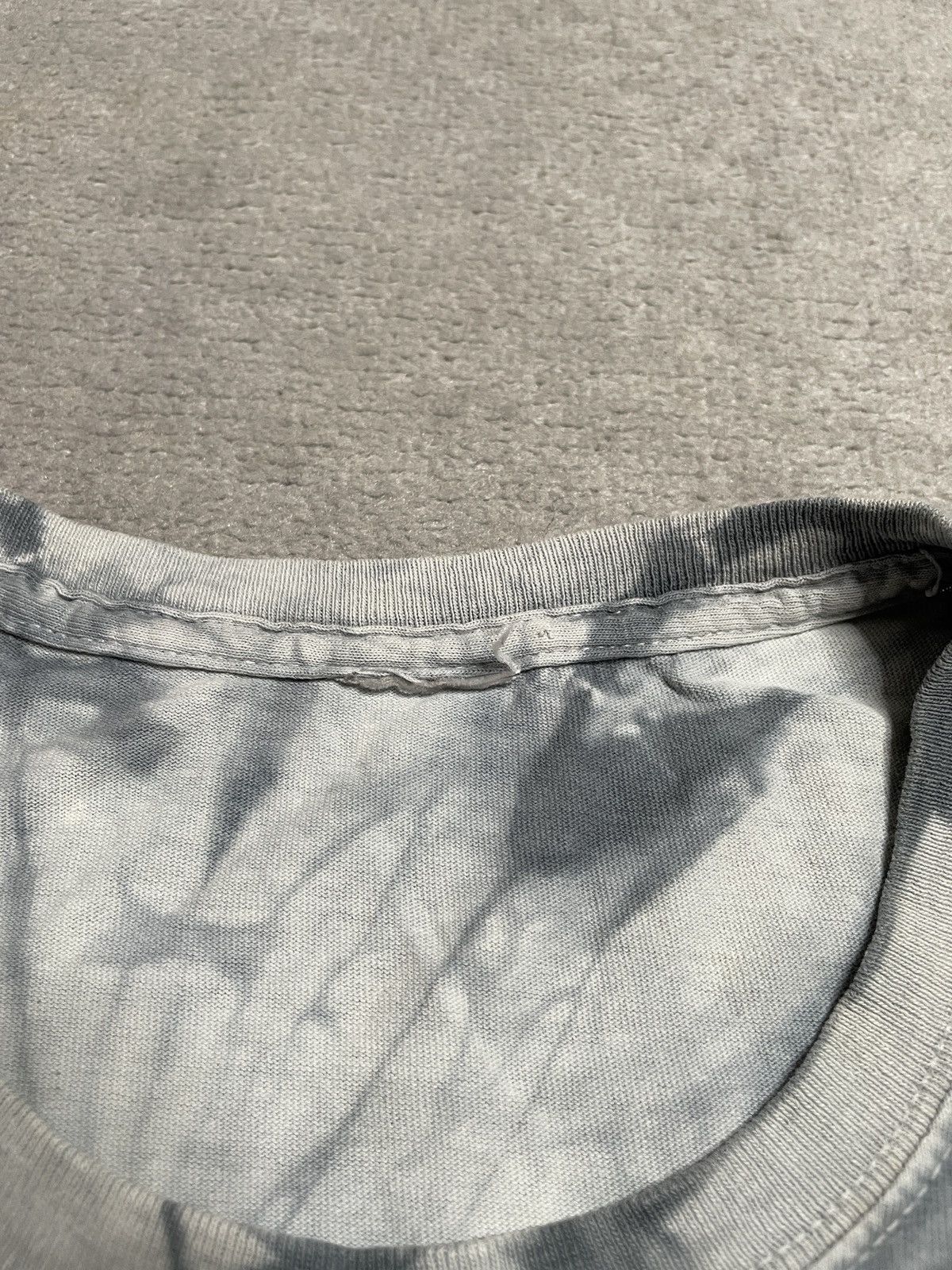 Yeezy Vintage Grey Blue Tie-Dye T-Shirt Tee Kanye West Yeezy Rose Size US L / EU 52-54 / 3 - 7 Thumbnail