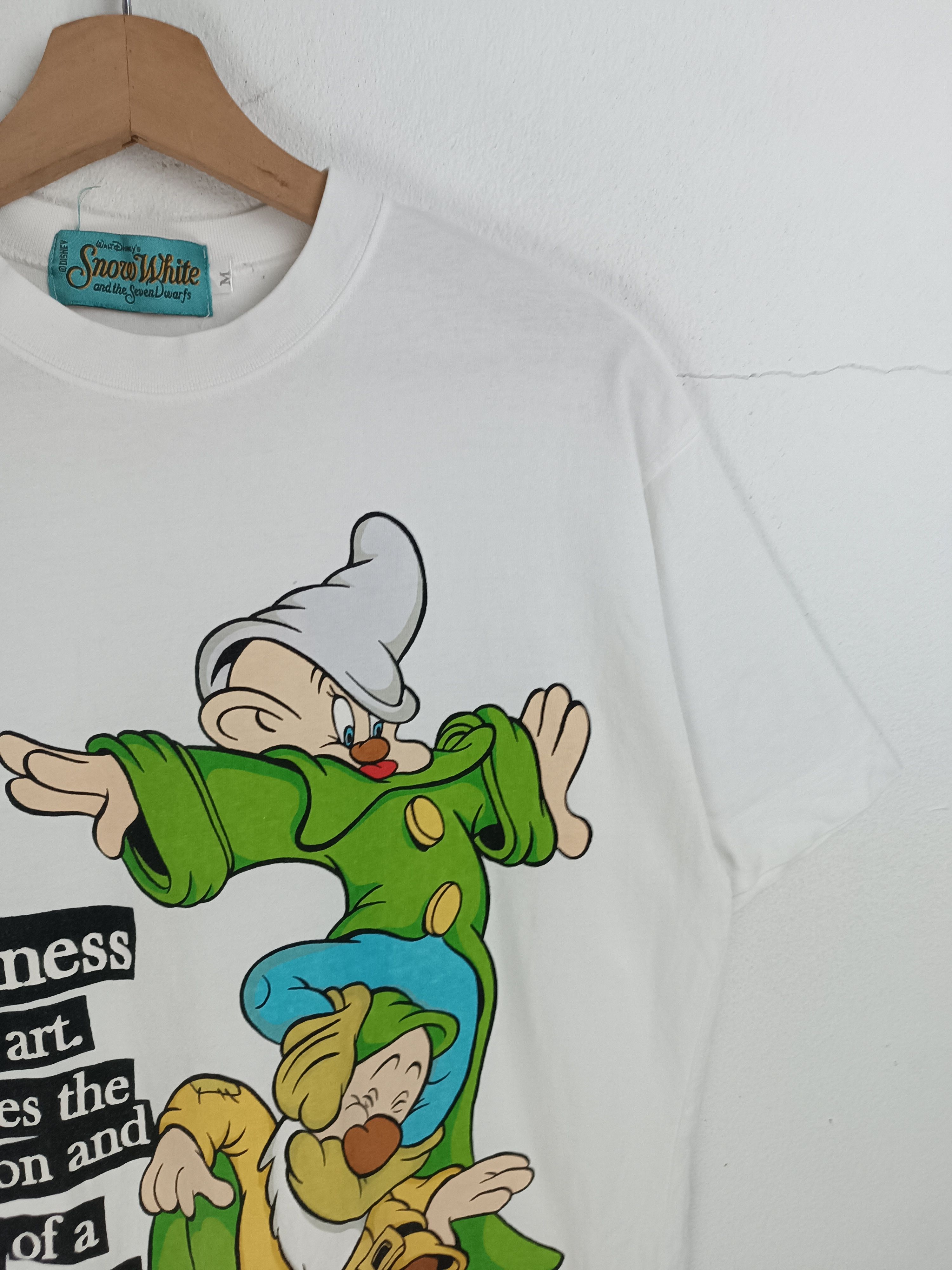 Disney VINTAGE 90'S SNOW WHITE & THE 7 DWARFS RARE SEX PISTOLS PUNK Size US M / EU 48-50 / 2 - 6 Thumbnail