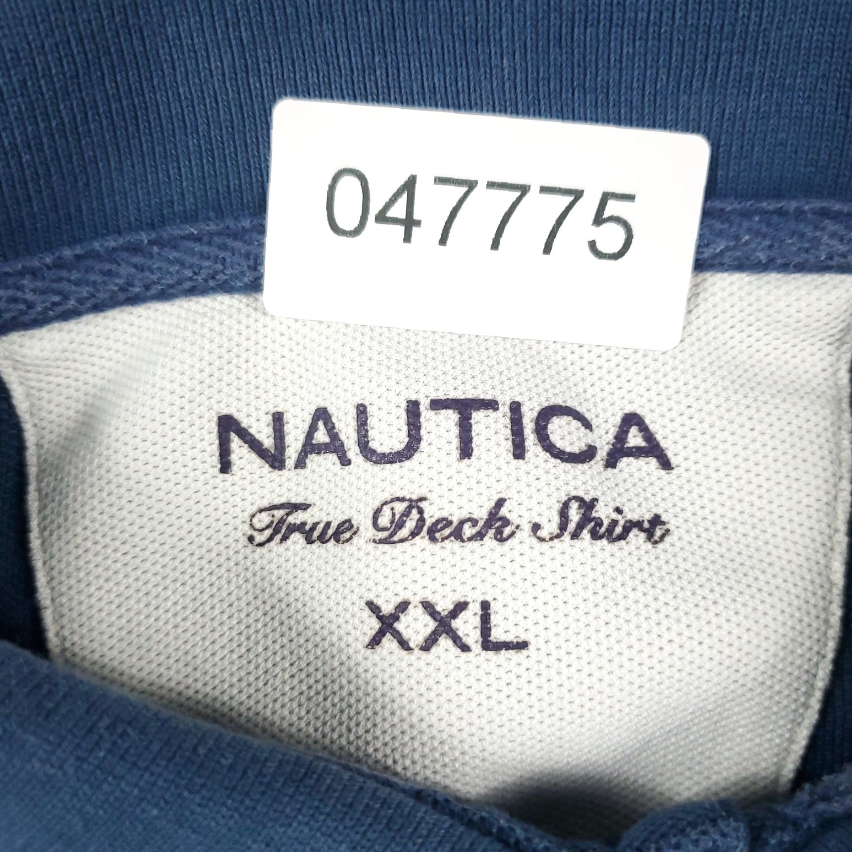 Nautica VINTAGE Nautica Polo Shirt Mens 2XL Blue Classic Casual Short Sleeve Collared Cotton Size US XXL / EU 58 / 5 - 6 Thumbnail